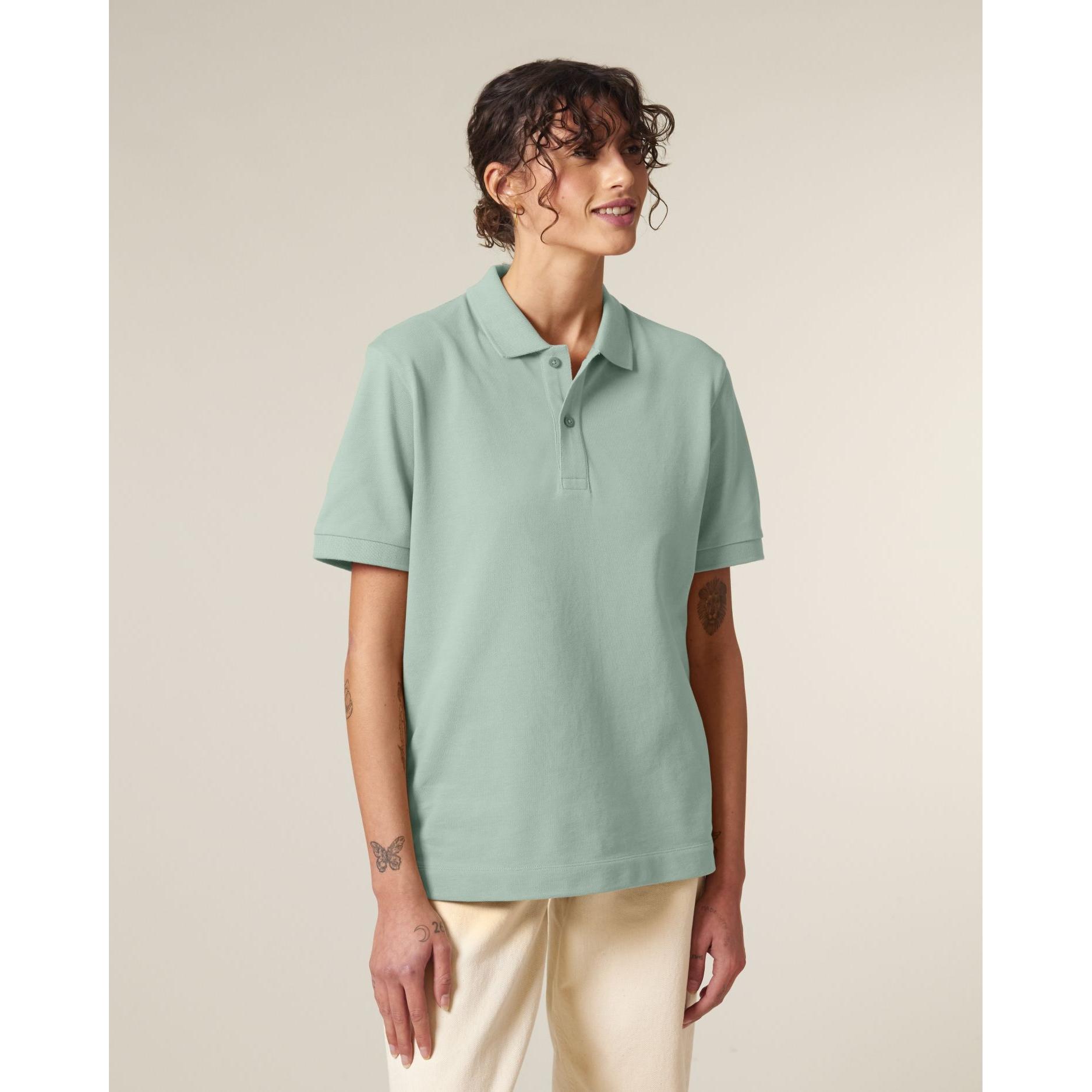Tricou polo unisex Prepster 2.0 Aloe 2XS