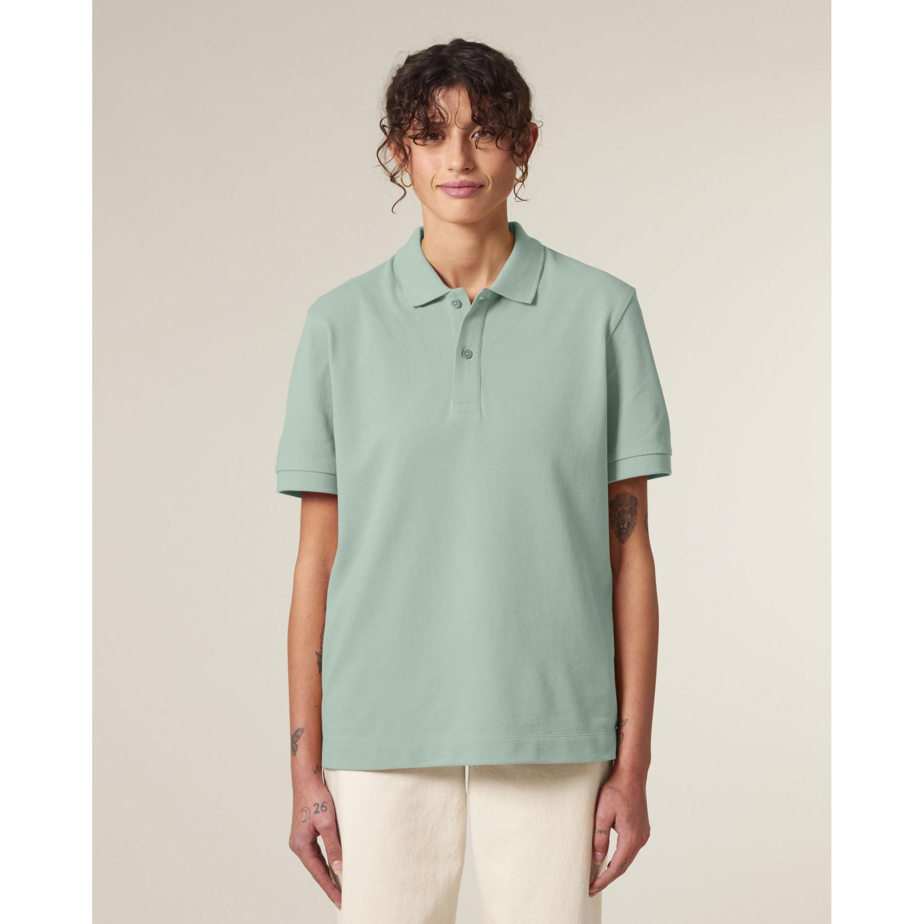 Tricou polo unisex Prepster 2.0 Aloe 2XS