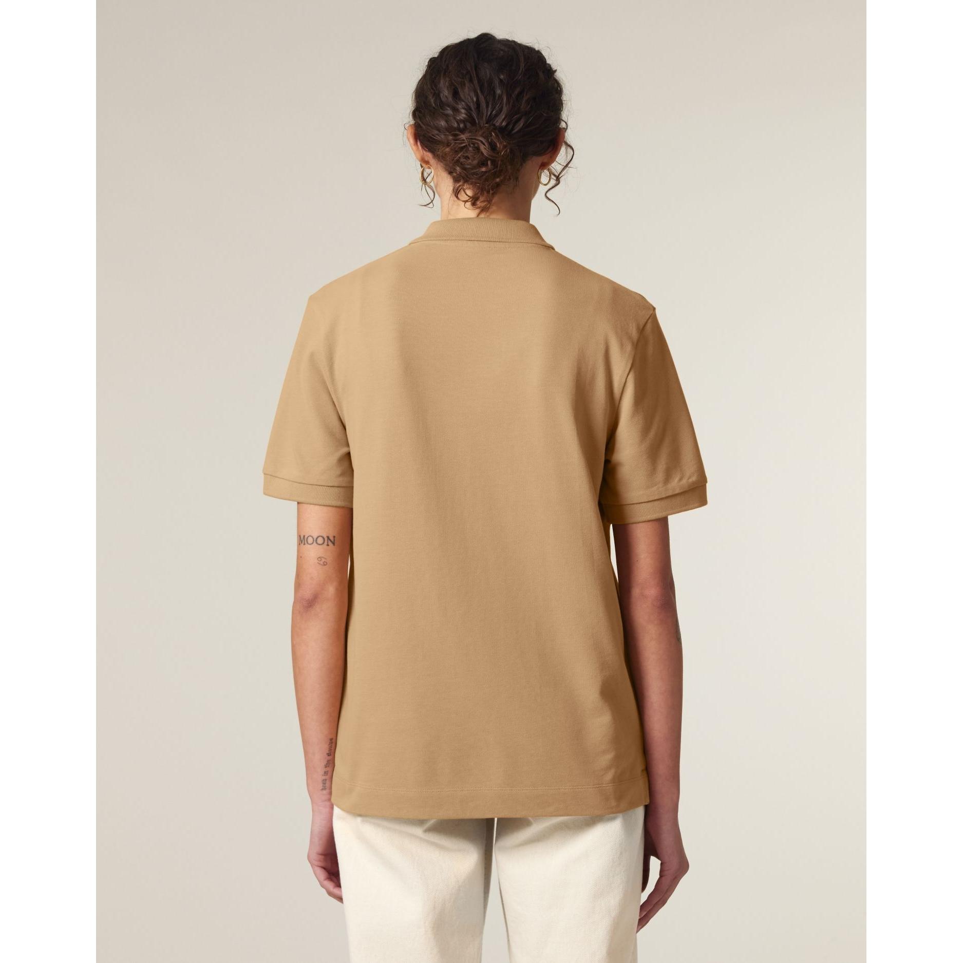 Tricou polo unisex Prepster 2.0 Latte 2XS