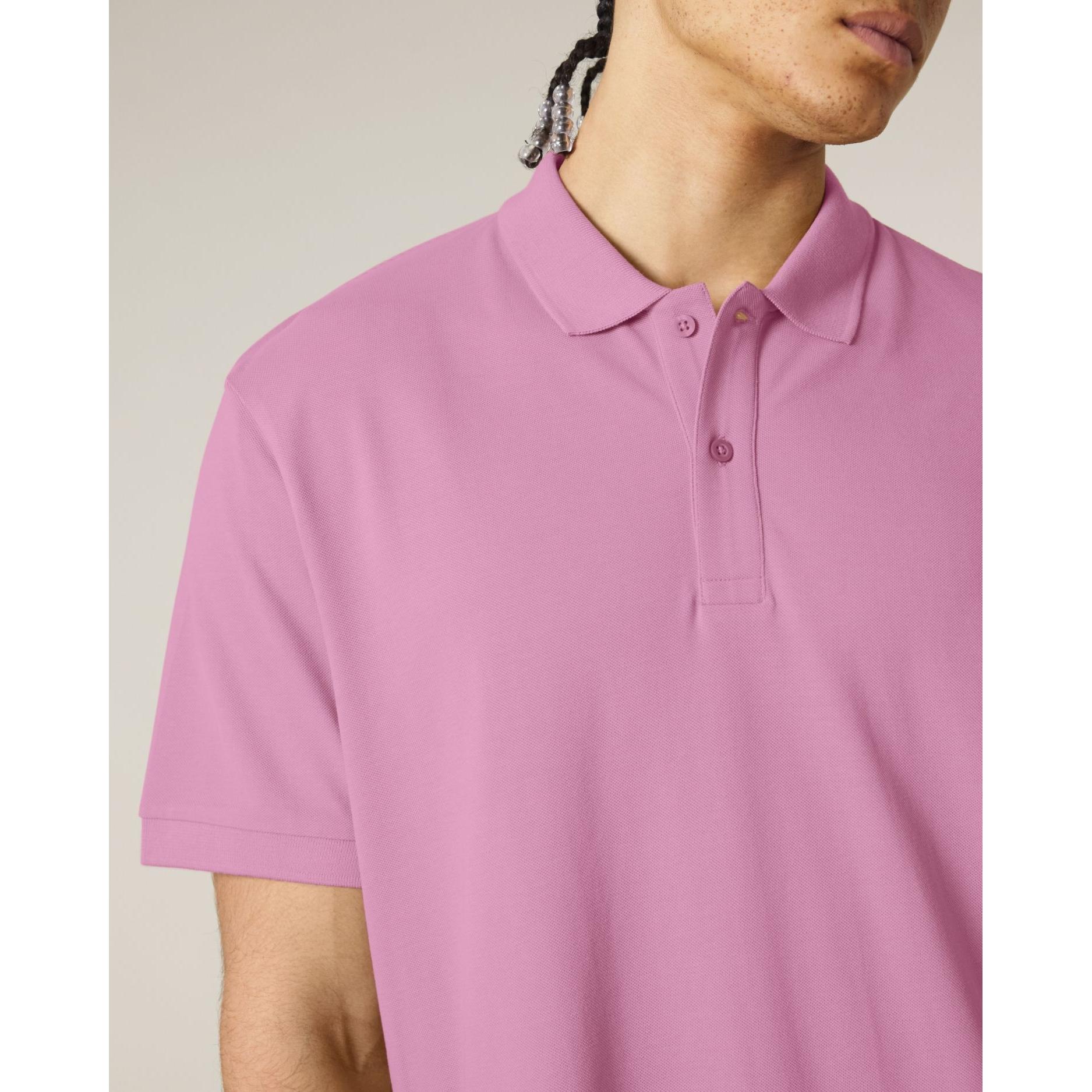 Tricou polo unisex Prepster 2.0 Bubble Pink 2XS