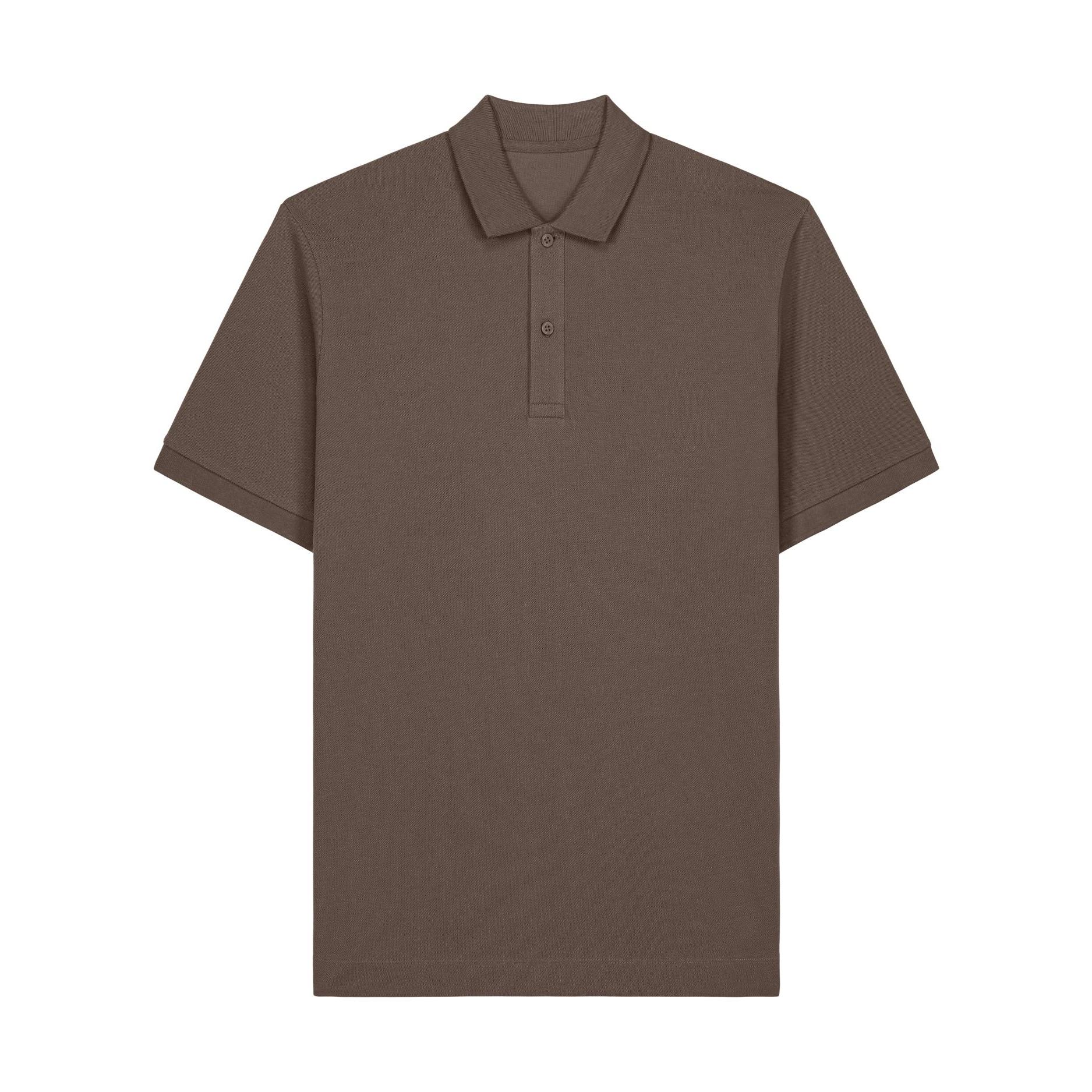 Tricou polo unisex Prepster 2.0 Mocha XXL