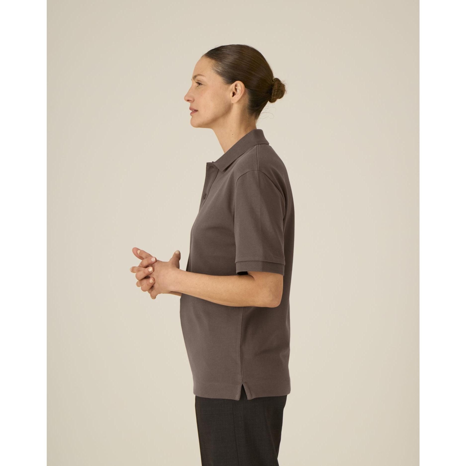 Tricou polo unisex Prepster 2.0 Mocha L