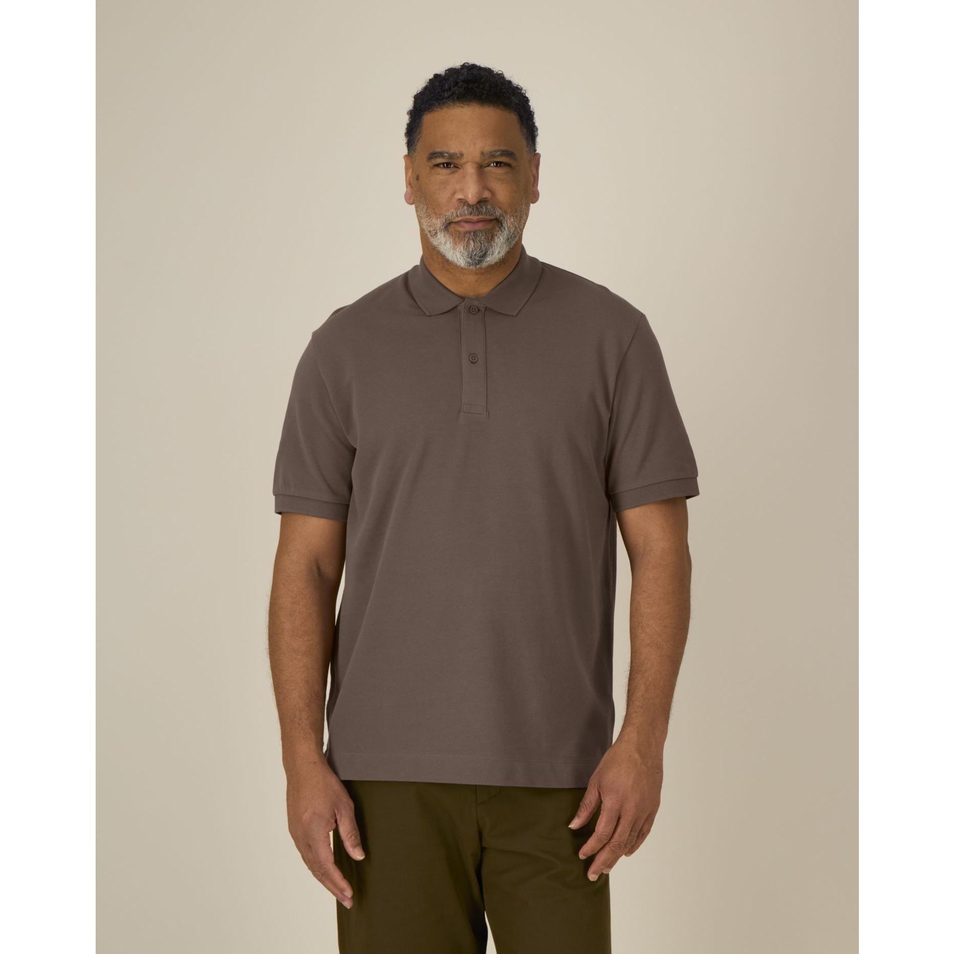 Tricou polo unisex Prepster 2.0 Mocha L