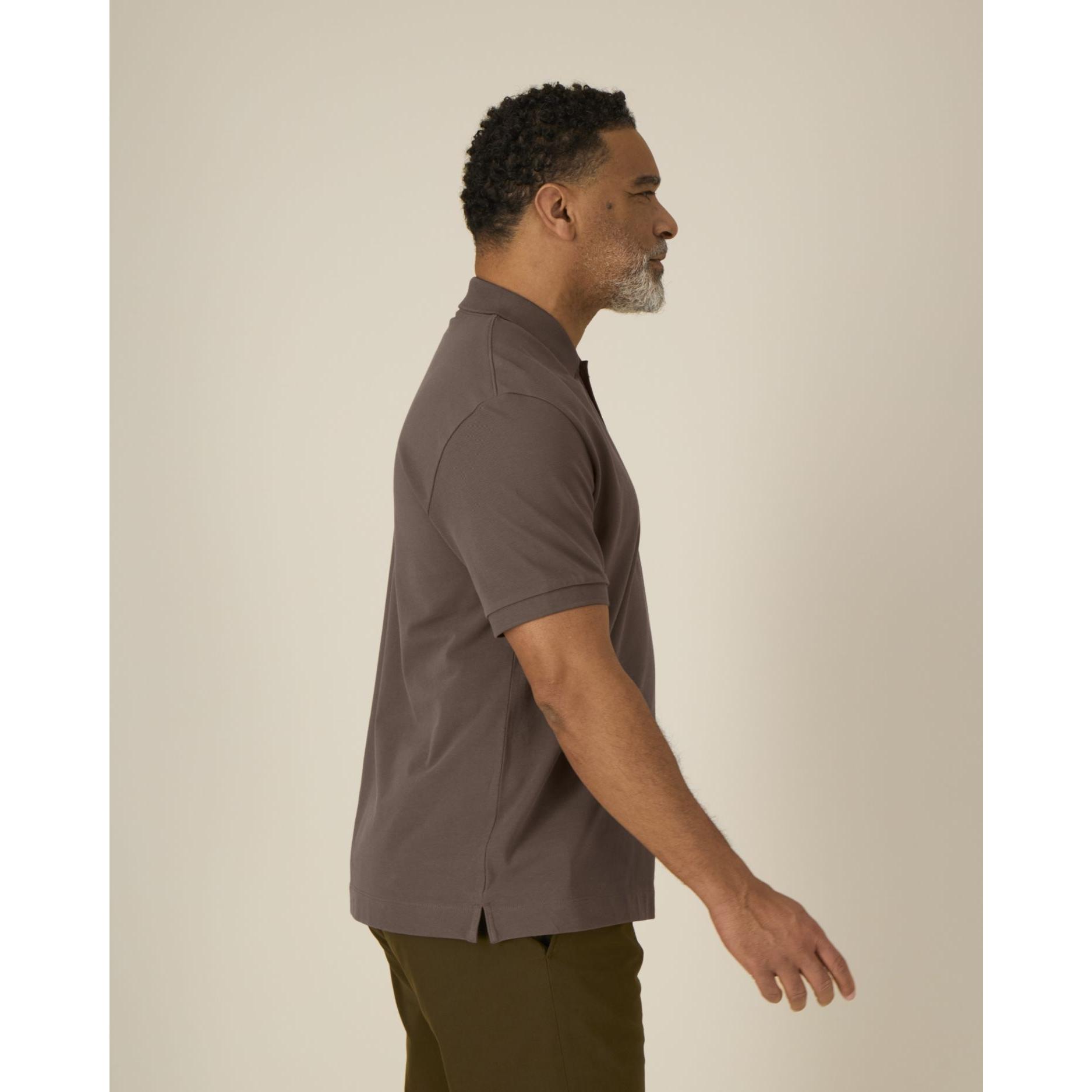 Tricou polo unisex Prepster 2.0 Mocha L