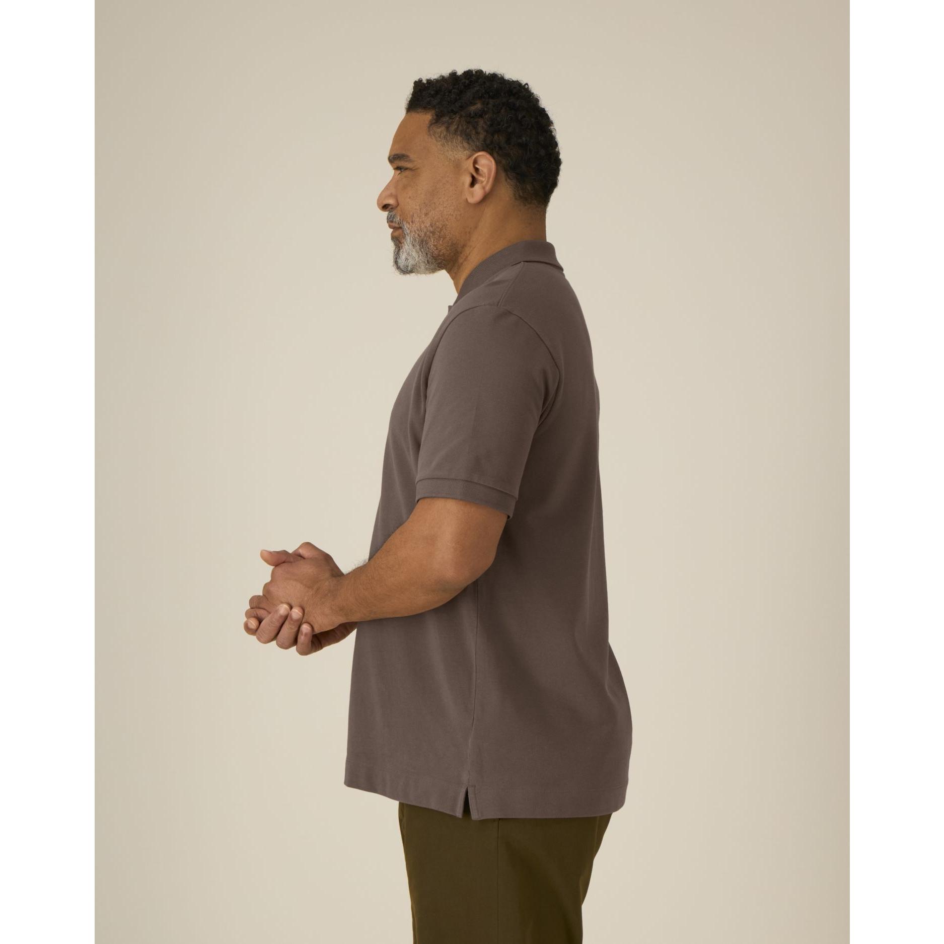 Tricou polo unisex Prepster 2.0 Mocha L