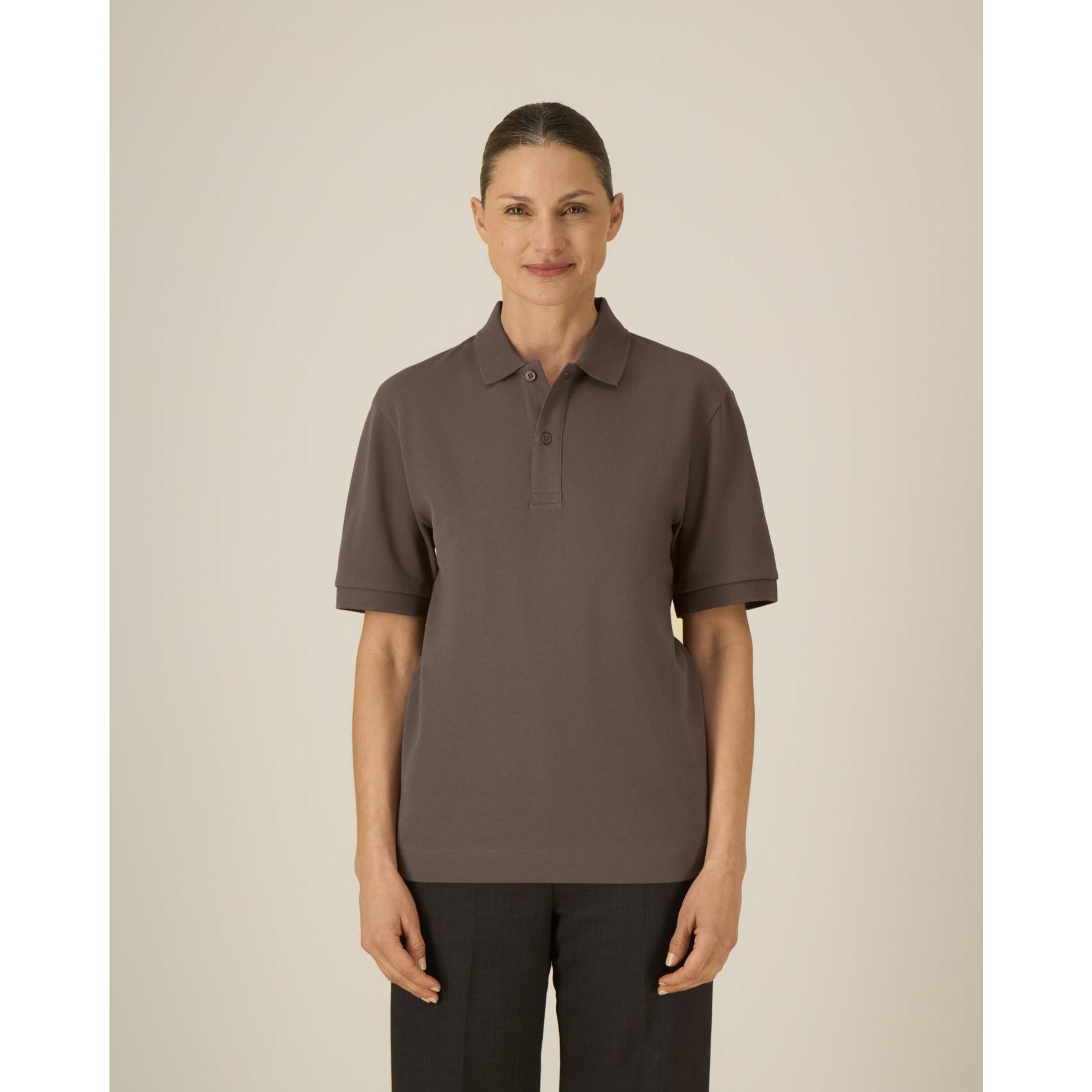 Tricou polo unisex Prepster 2.0 Mocha L