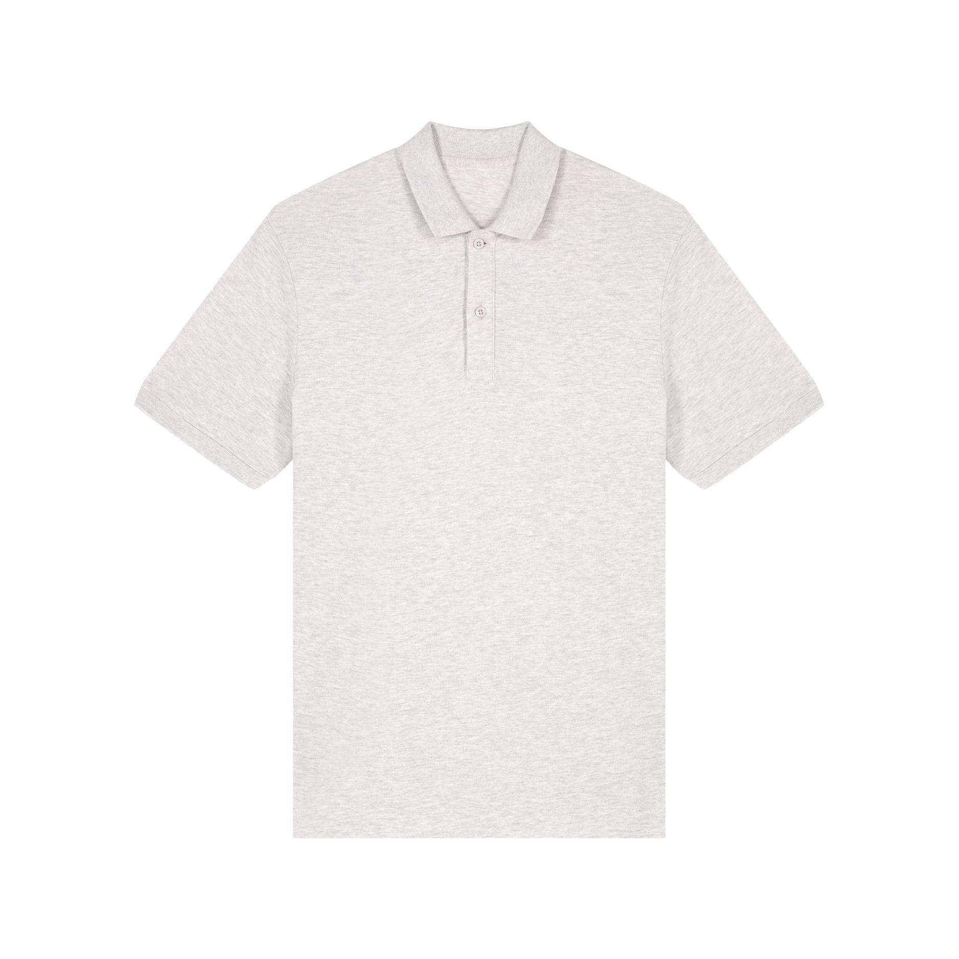 Tricou polo unisex Prepster 2.0 Cool Heather Grey 3XL