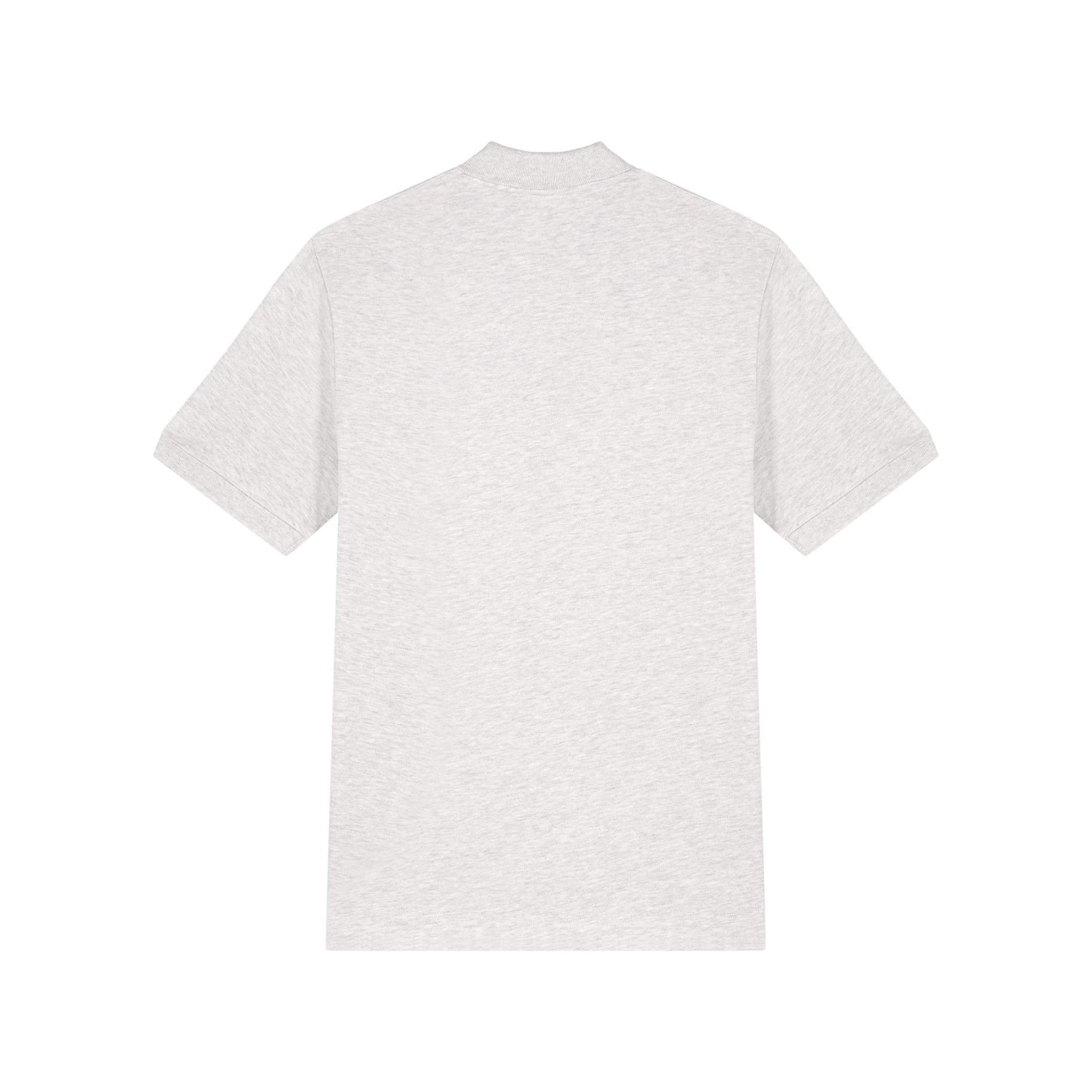 Tricou polo unisex Prepster 2.0 Cool Heather Grey 2XS