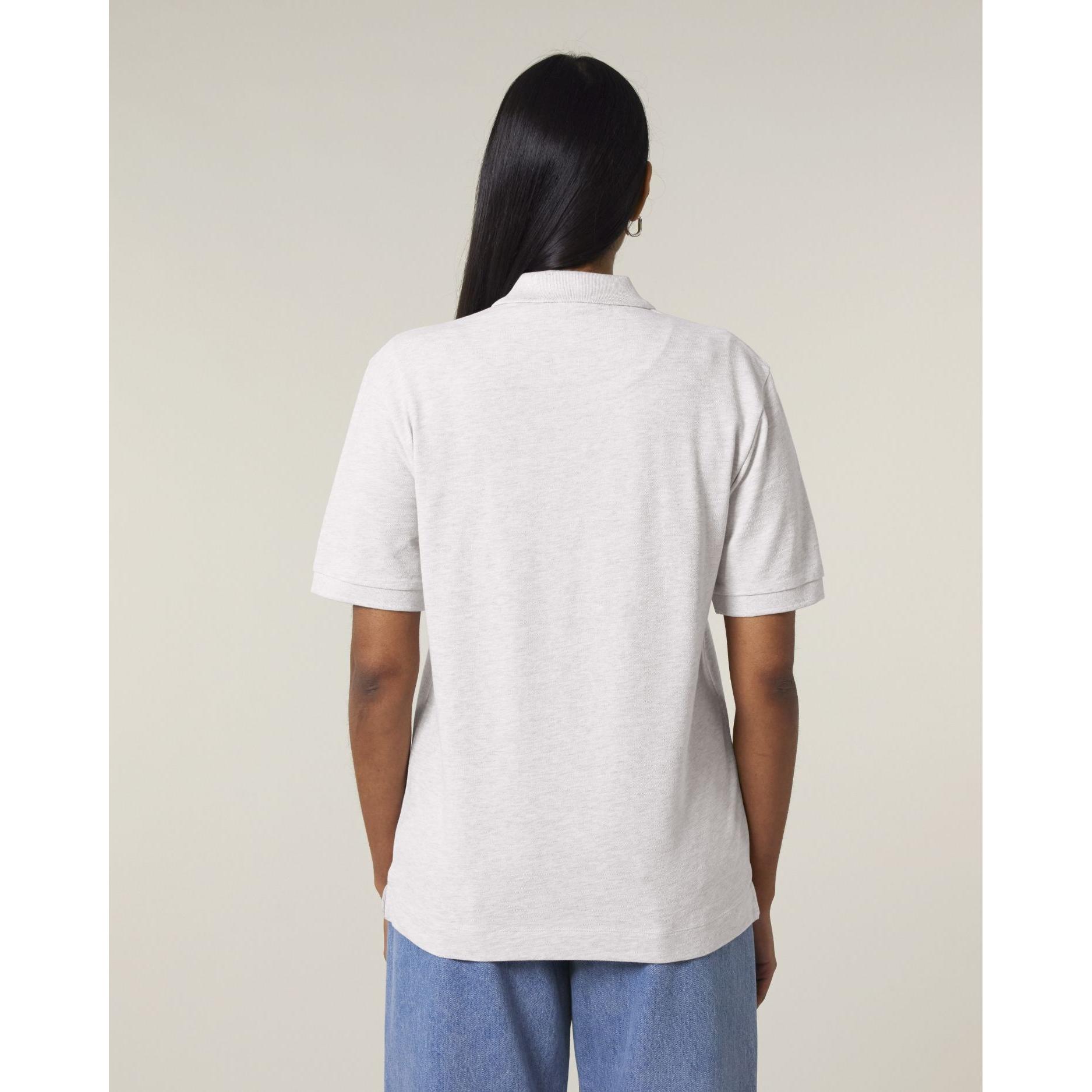 Tricou polo unisex Prepster 2.0 Cool Heather Grey 2XS