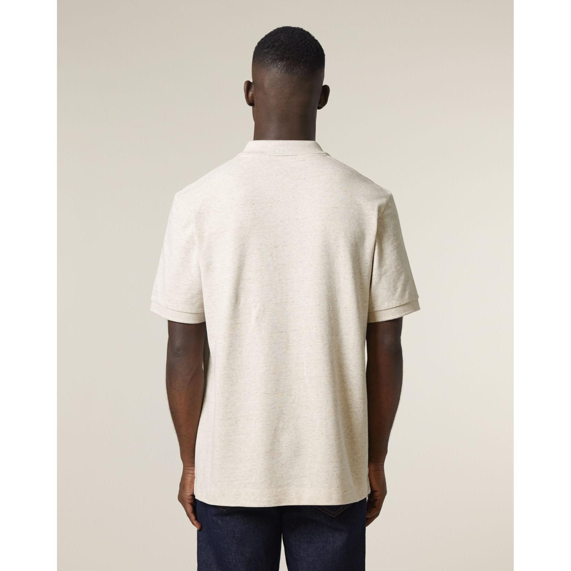 Tricou polo unisex Prepster 2.0 Eco-Heather XL