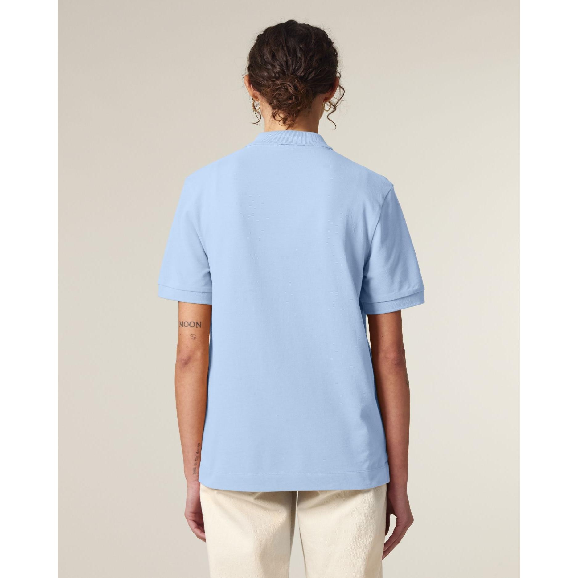 Tricou polo unisex Prepster 2.0 Blue Soul XXL