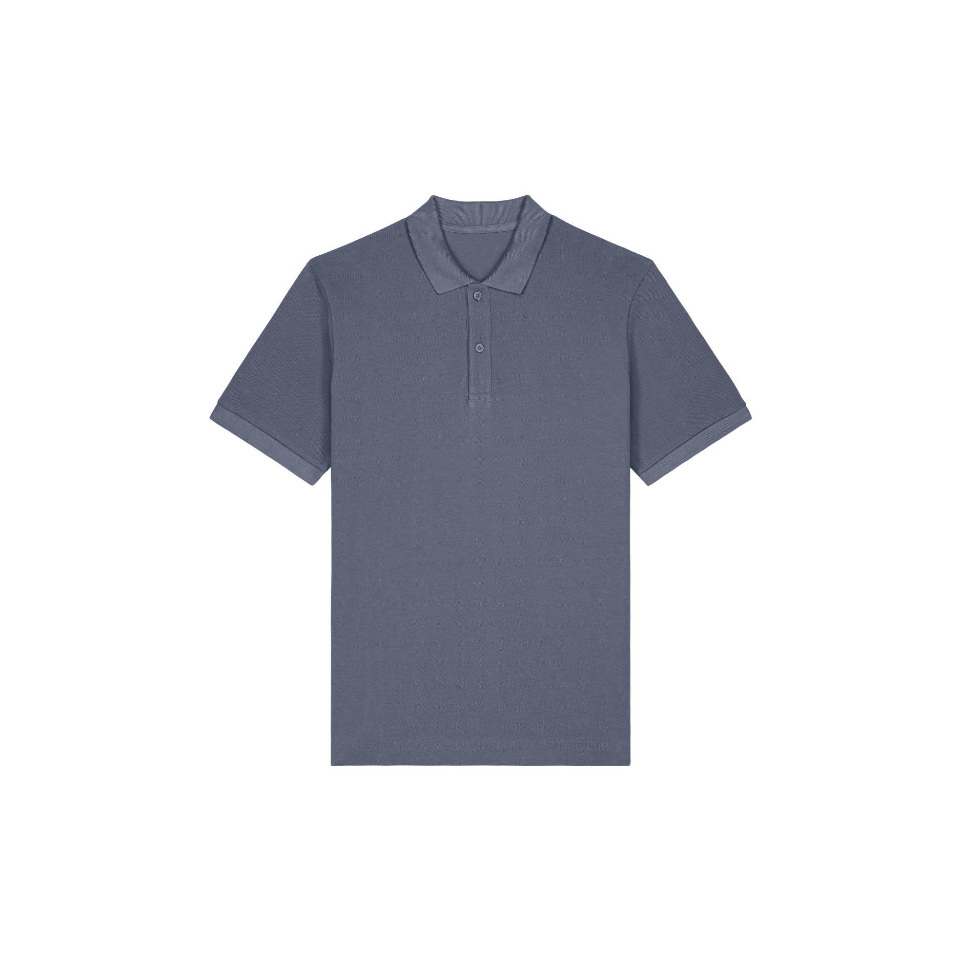 Tricou polo unisex Prepster 2.0 Blue Grey XXL