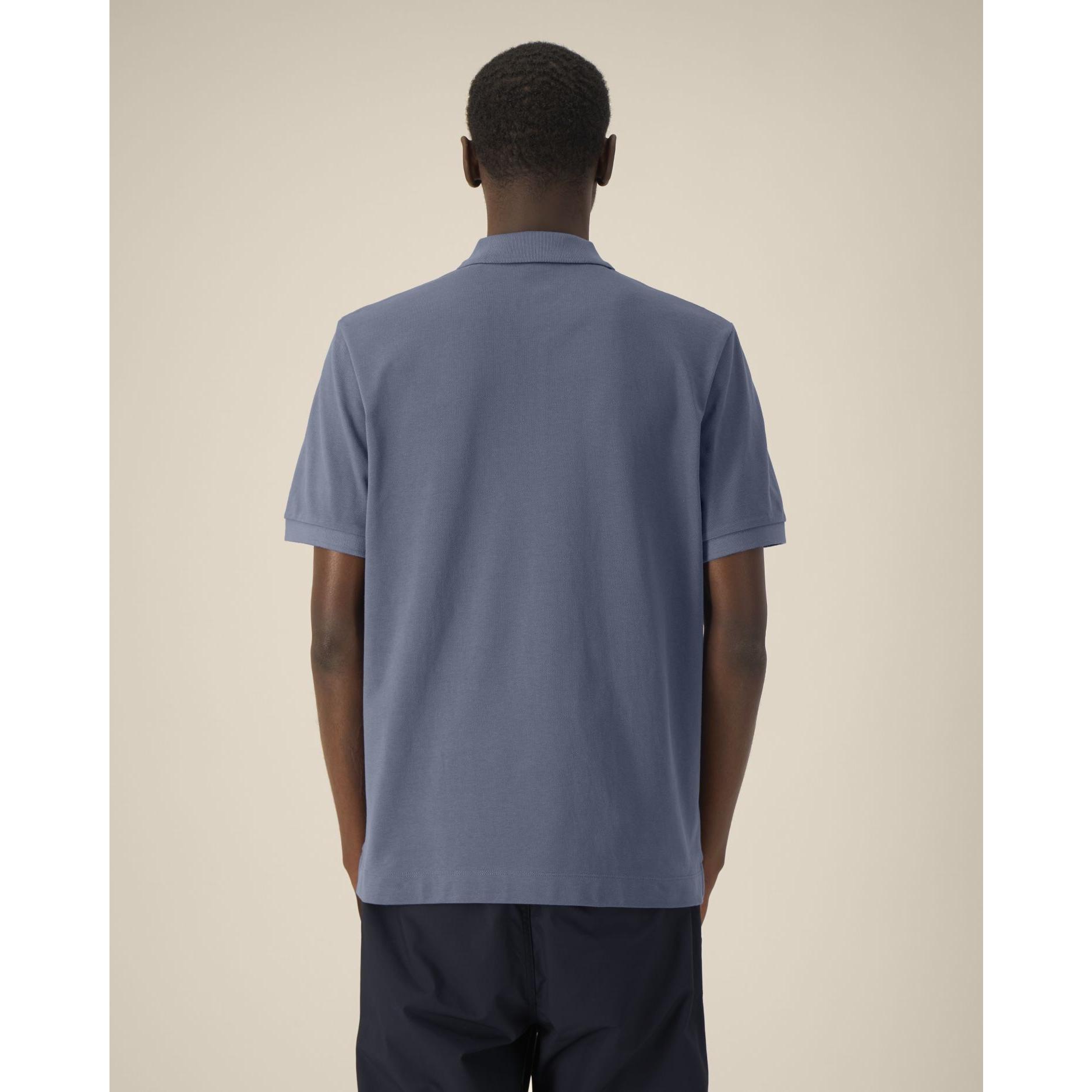 Tricou polo unisex Prepster 2.0 Blue Grey L