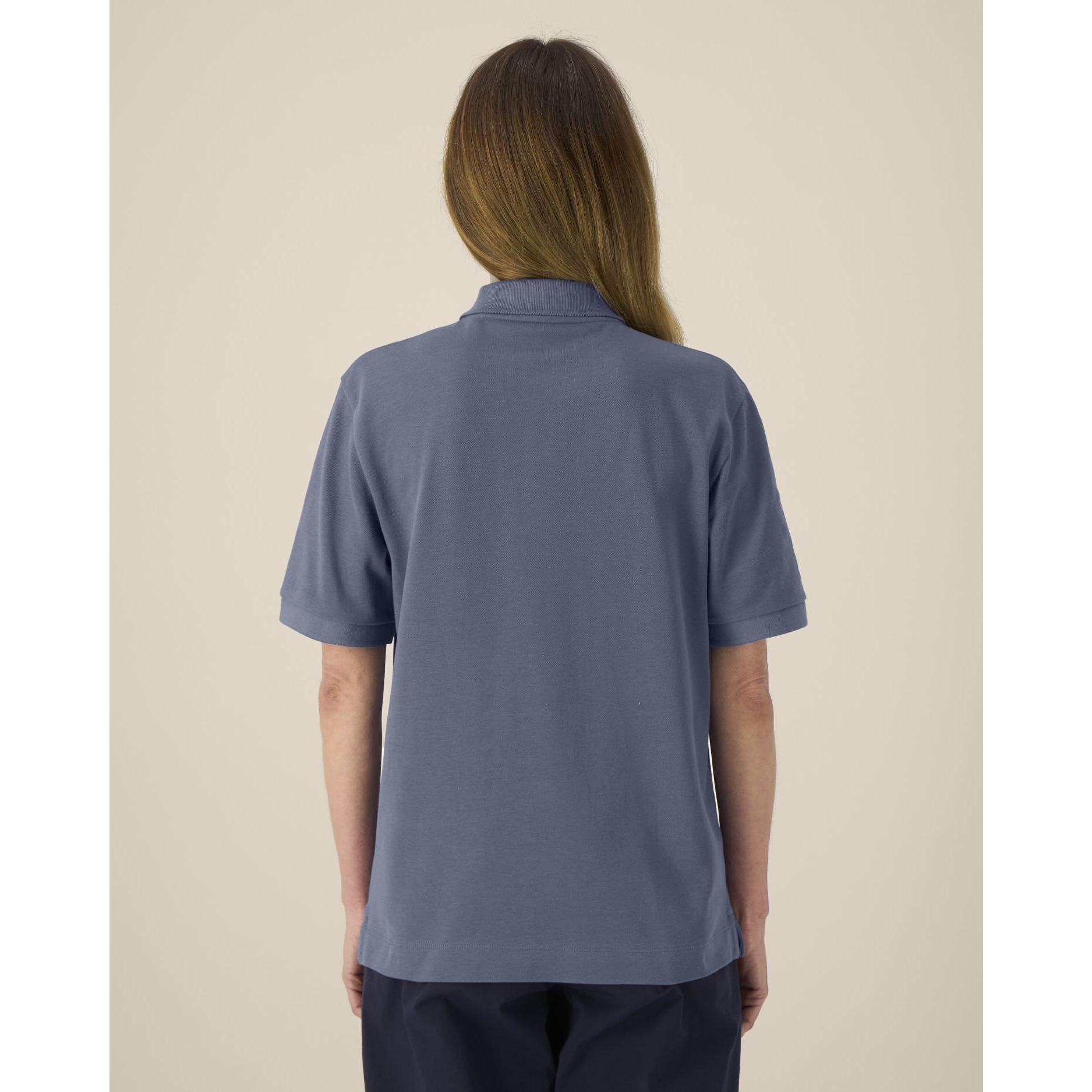 Tricou polo unisex Prepster 2.0 Blue Grey L