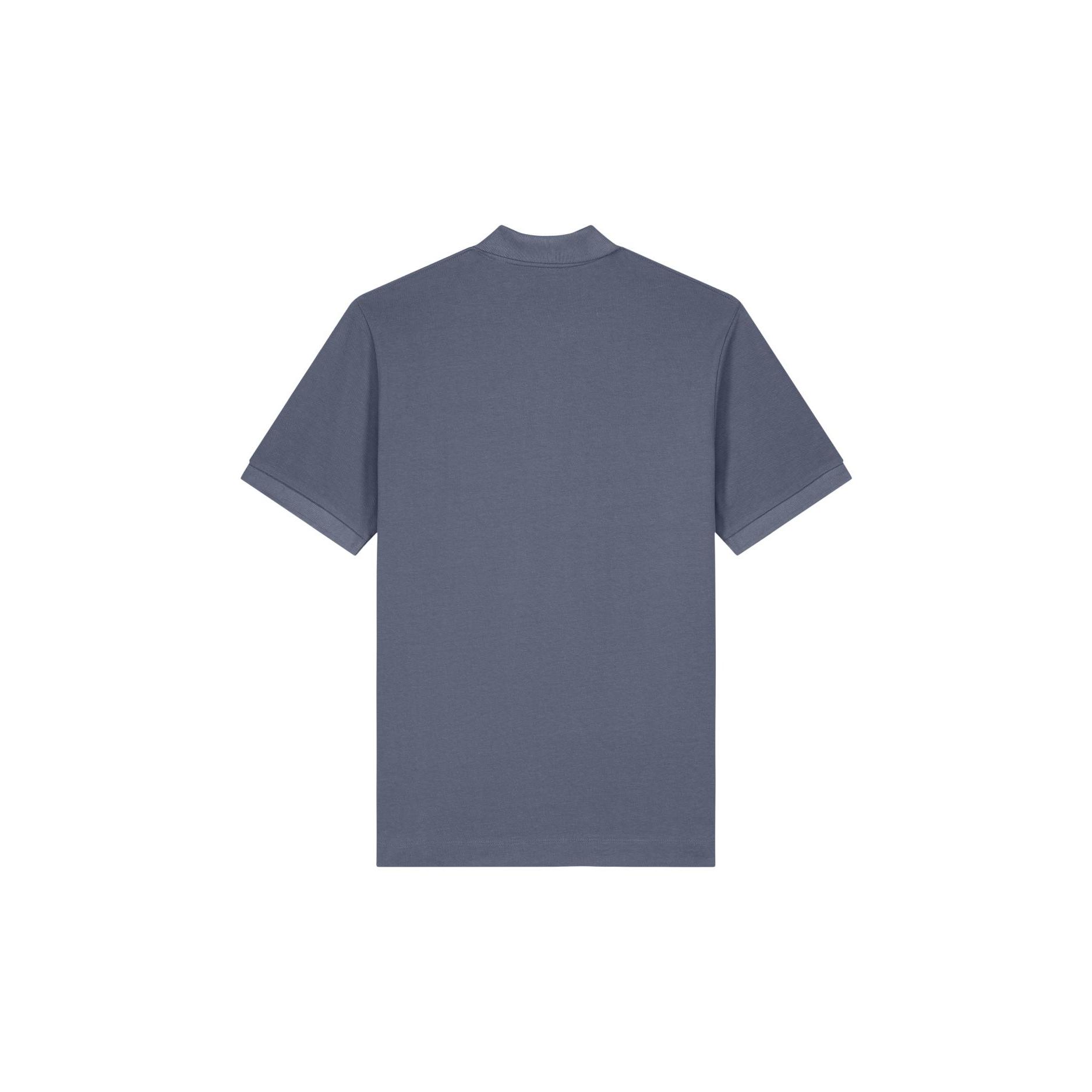 Tricou polo unisex Prepster 2.0 Blue Grey L