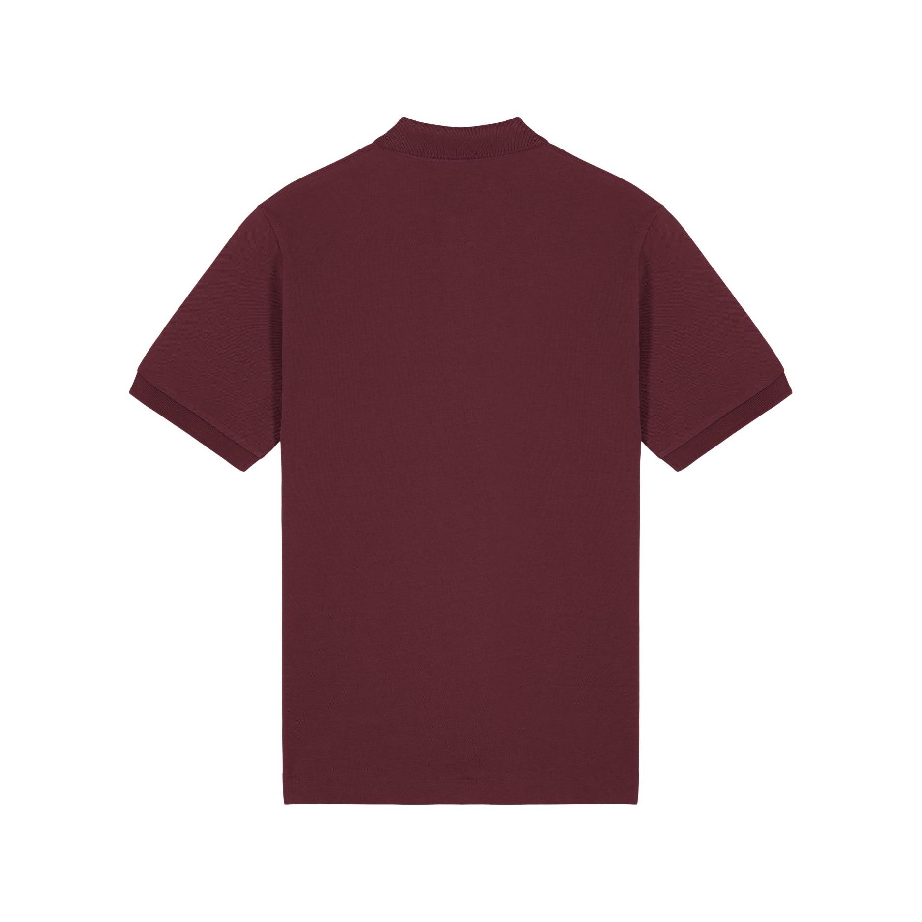 Tricou polo unisex Prepster 2.0 Burgundy 3XL