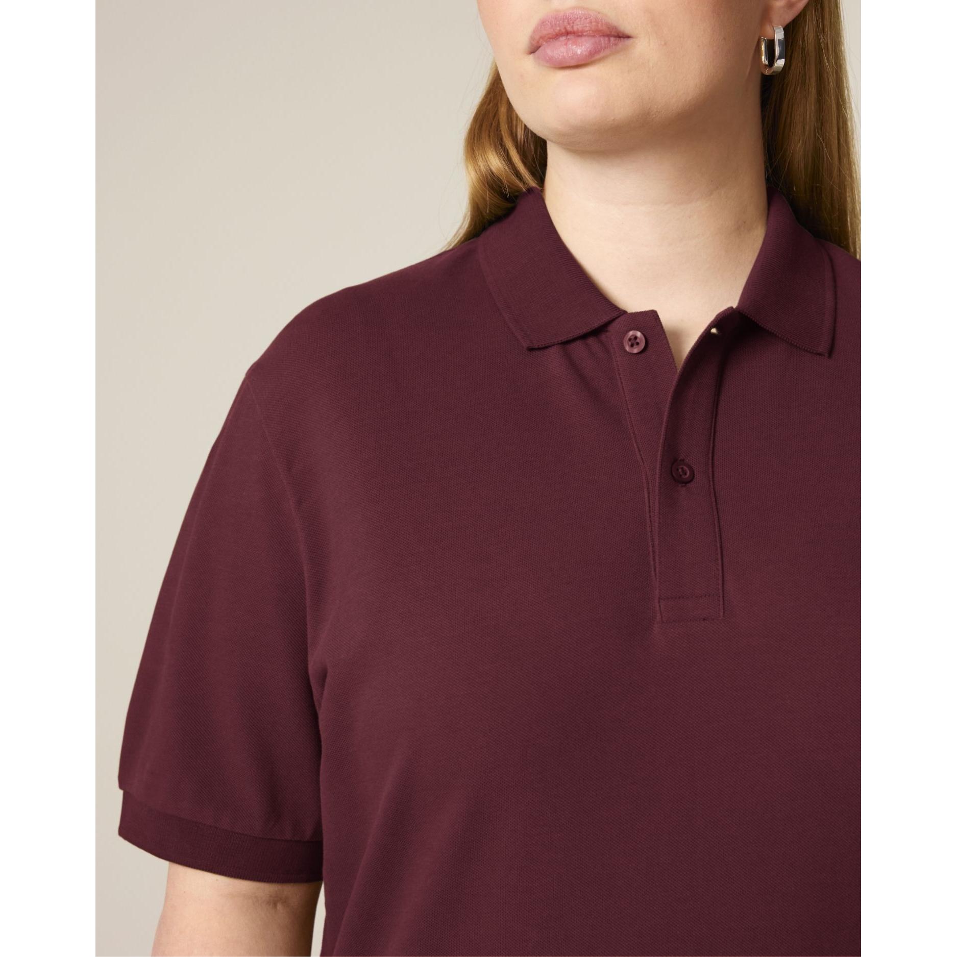 Tricou polo unisex Prepster 2.0 Burgundy 2XS