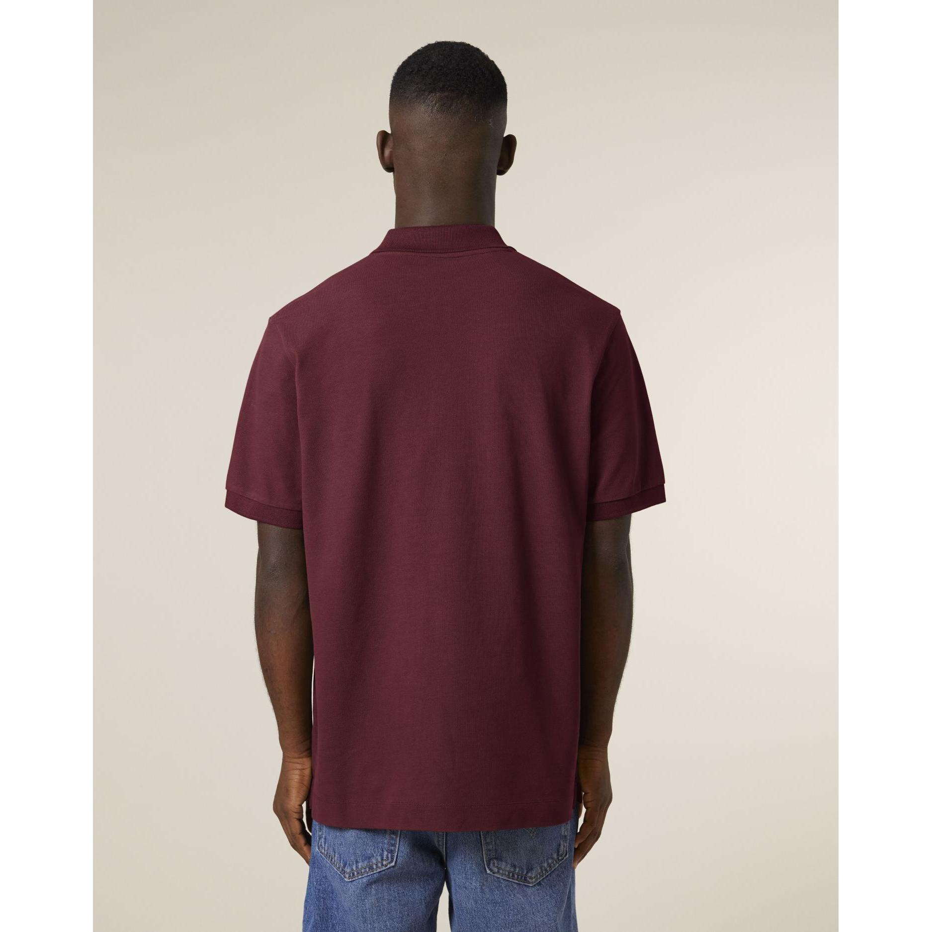 Tricou polo unisex Prepster 2.0 Burgundy 2XS