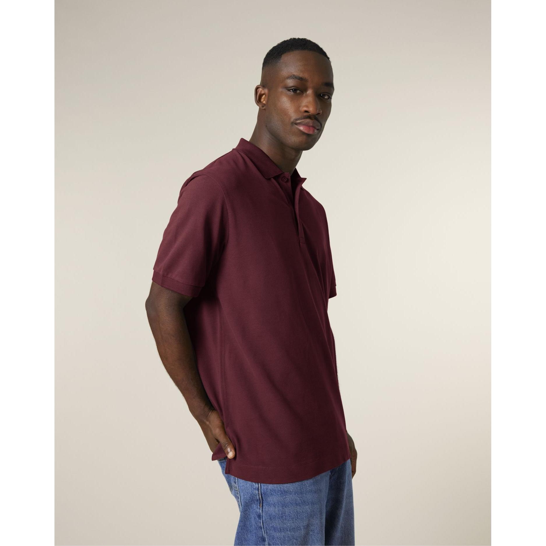 Tricou polo unisex Prepster 2.0 Burgundy 2XS