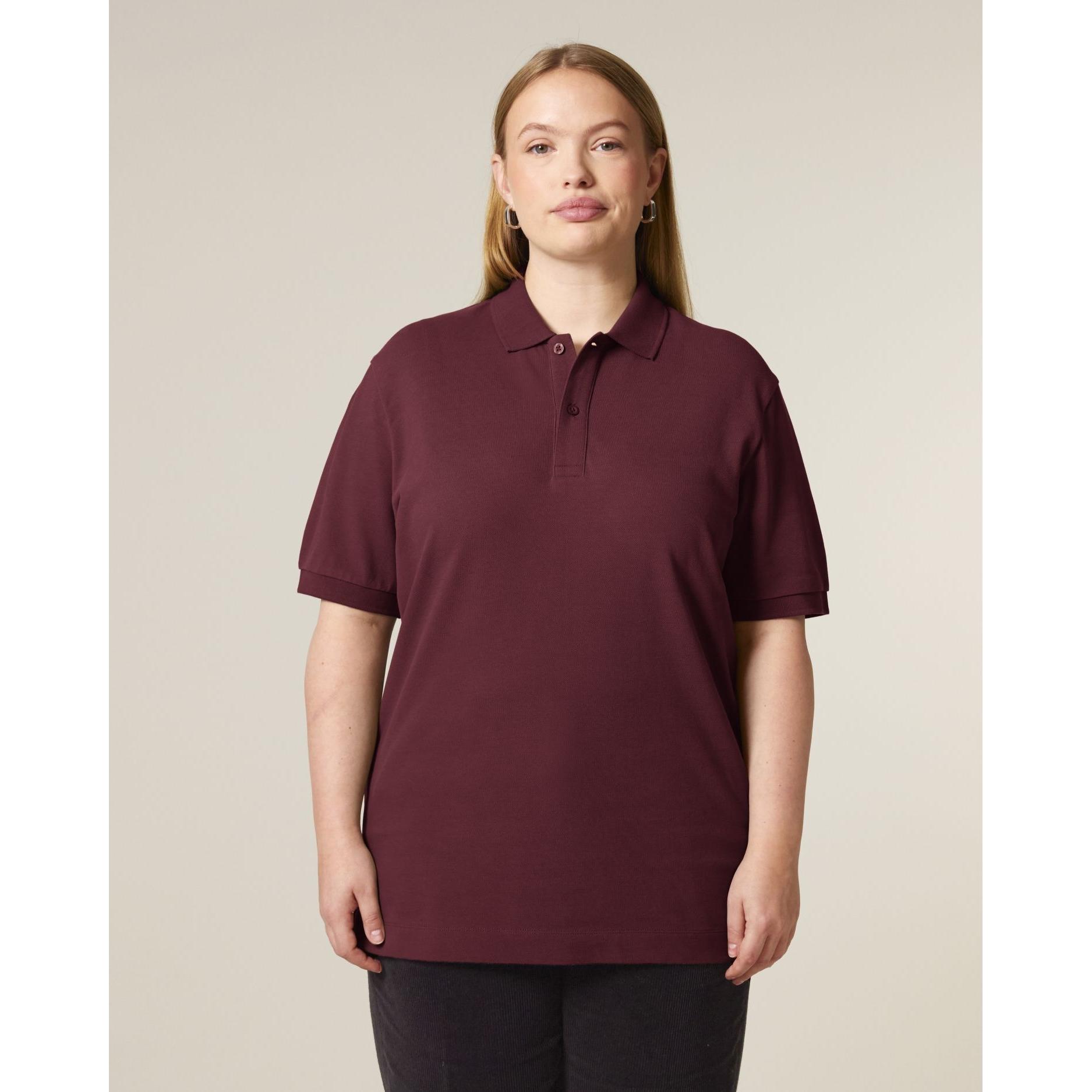 Tricou polo unisex Prepster 2.0 Burgundy 2XS