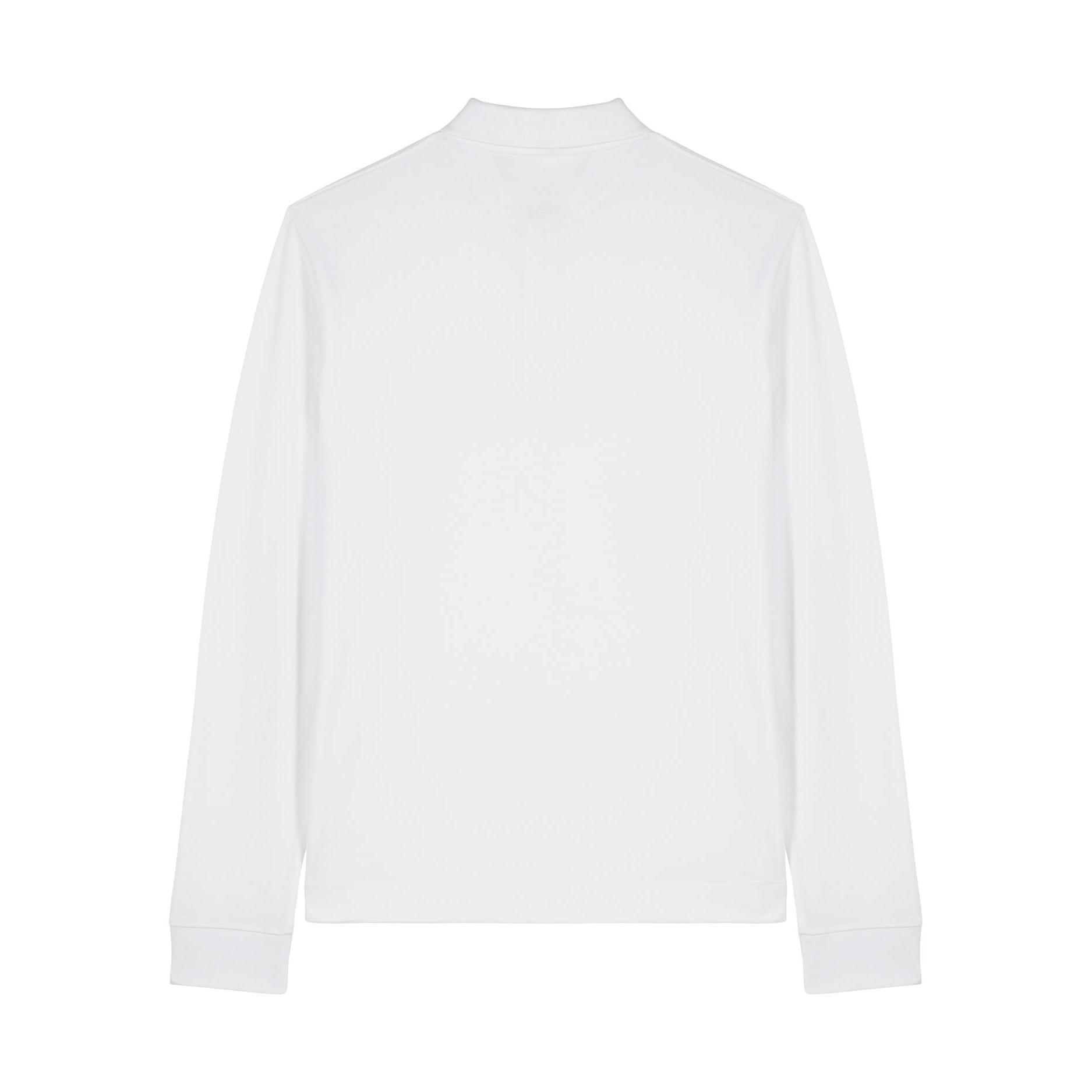 Tricou polo cu mânecă lungă Unisex Prepster 2.0 White XL