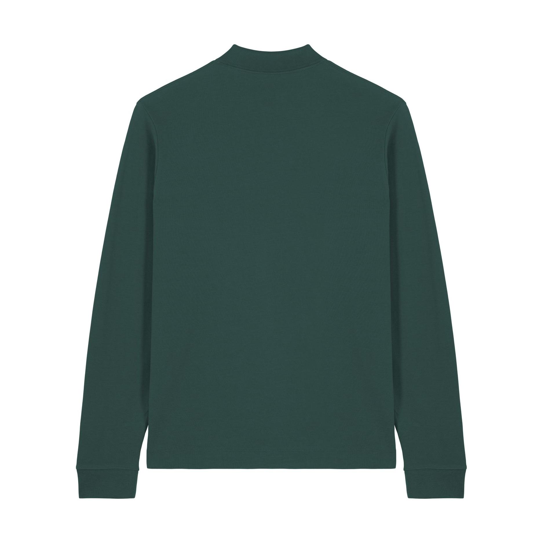 Tricou polo cu mânecă lungă Unisex Prepster 2.0 Glazed Green 3XL