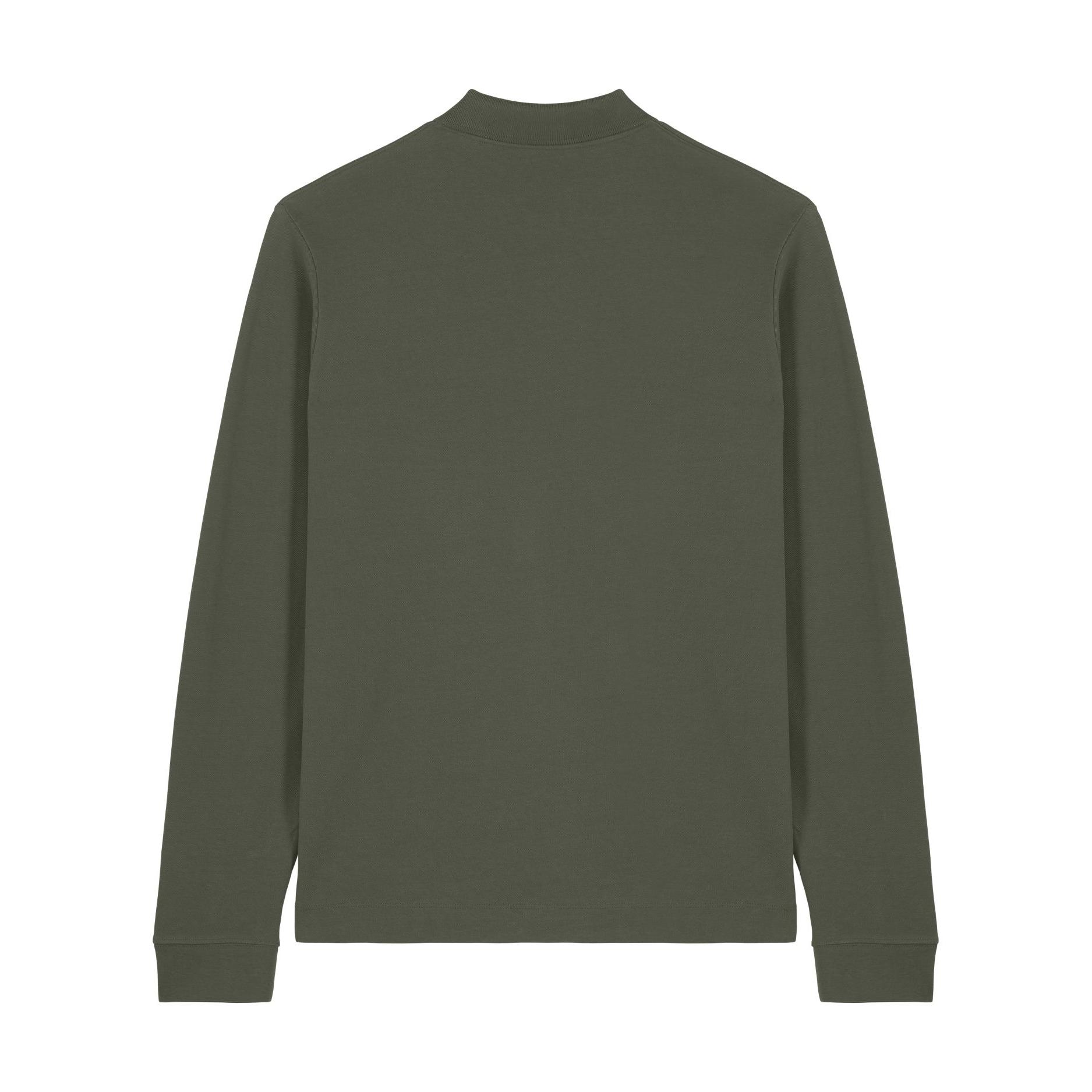 Tricou polo cu mânecă lungă Unisex Prepster 2.0 Khaki XXL