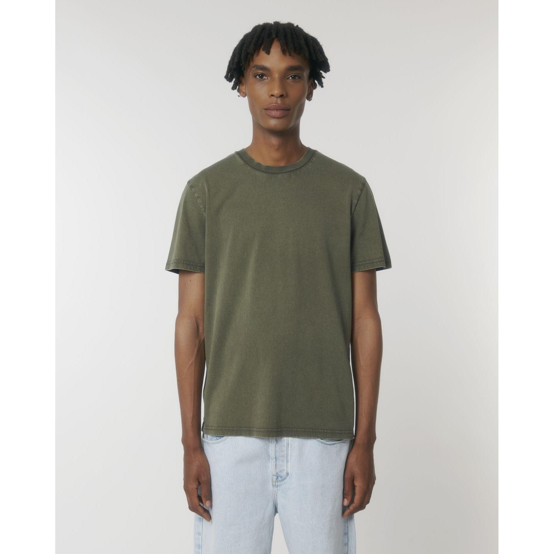 Tricou unisex Crafter Vintage G. Dyed Khaki 2XS