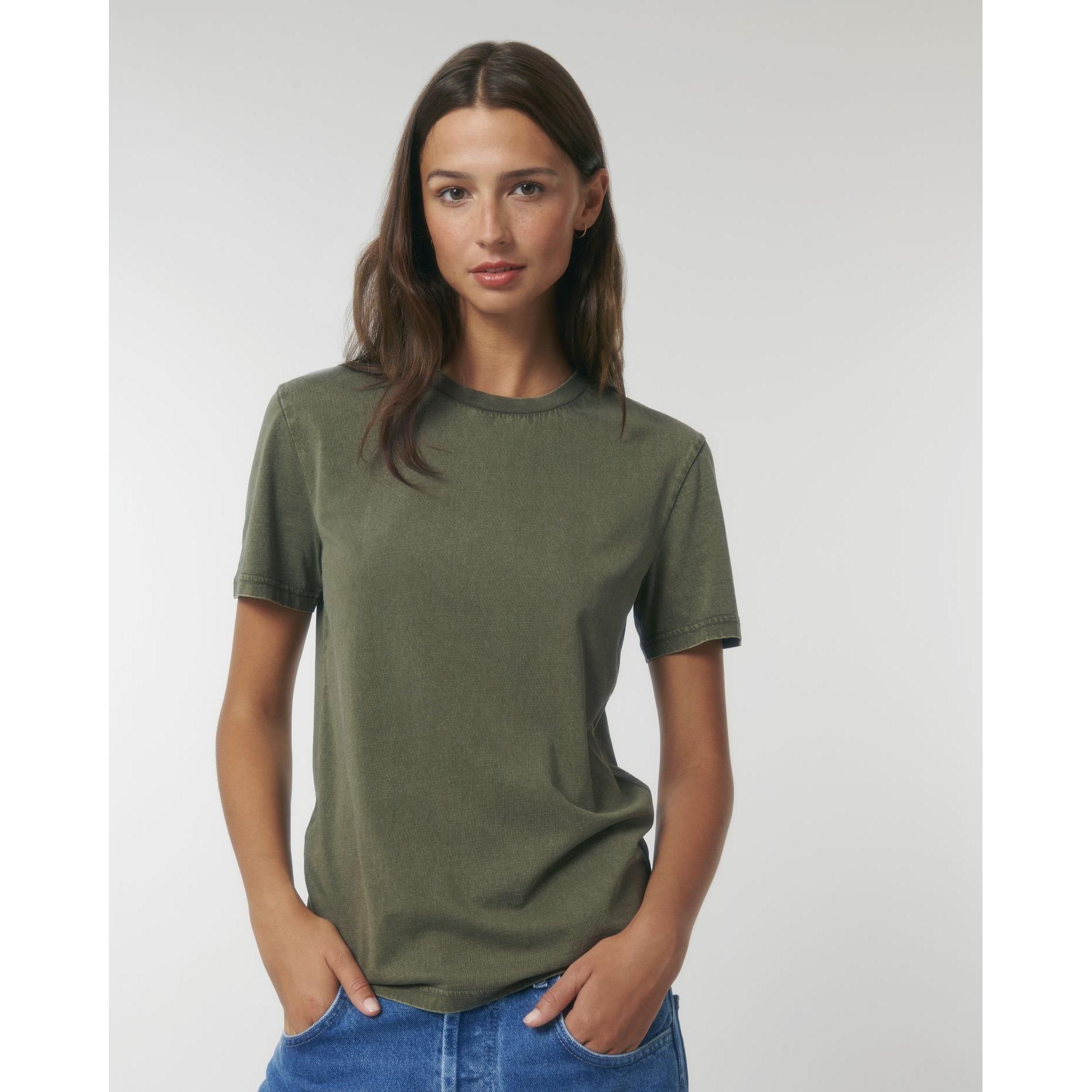 Tricou unisex Crafter Vintage G. Dyed Khaki 2XS