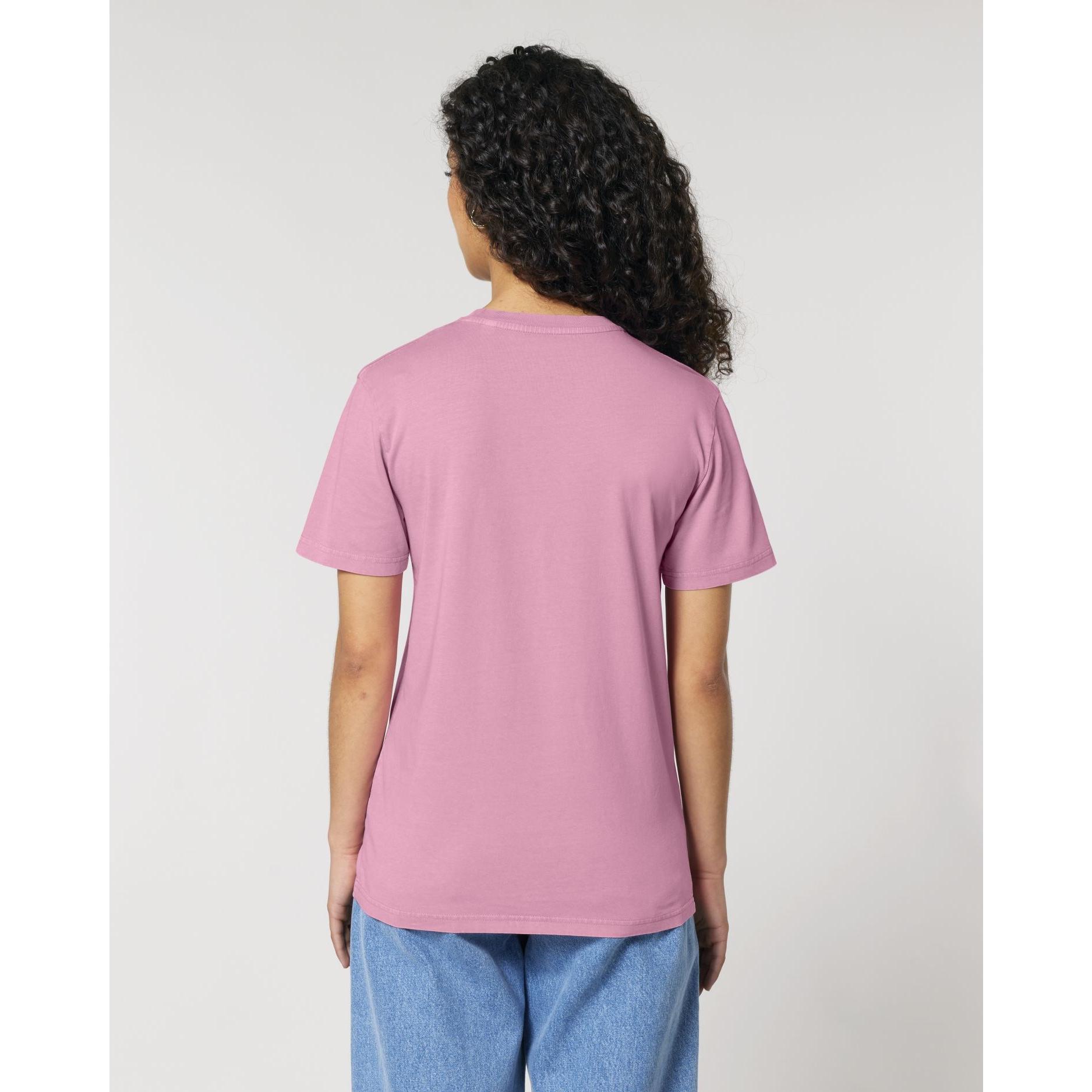 Tricou unisex Crafter Vintage G. Dyed Bubble Pink L