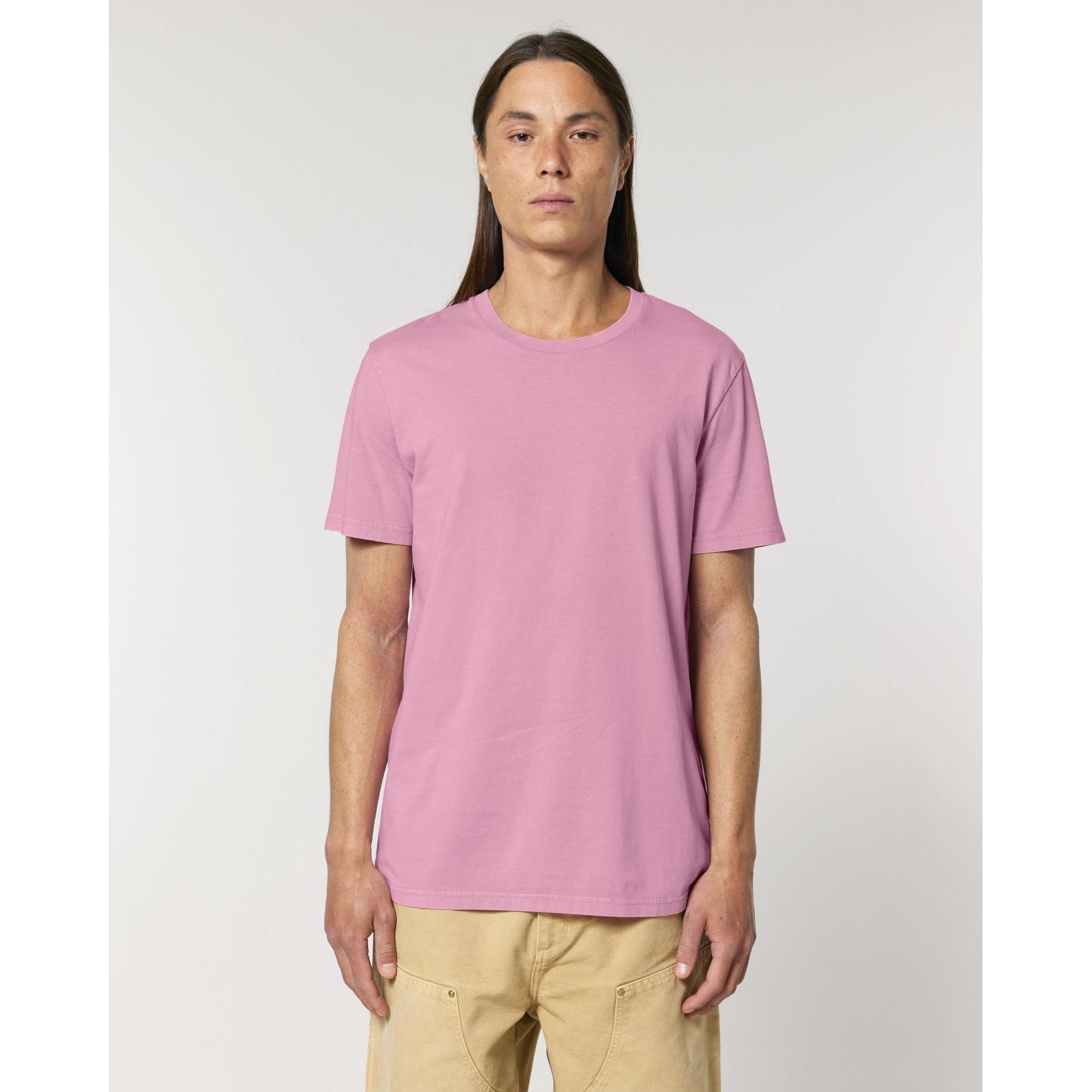 Tricou unisex Crafter Vintage G. Dyed Bubble Pink 2XS