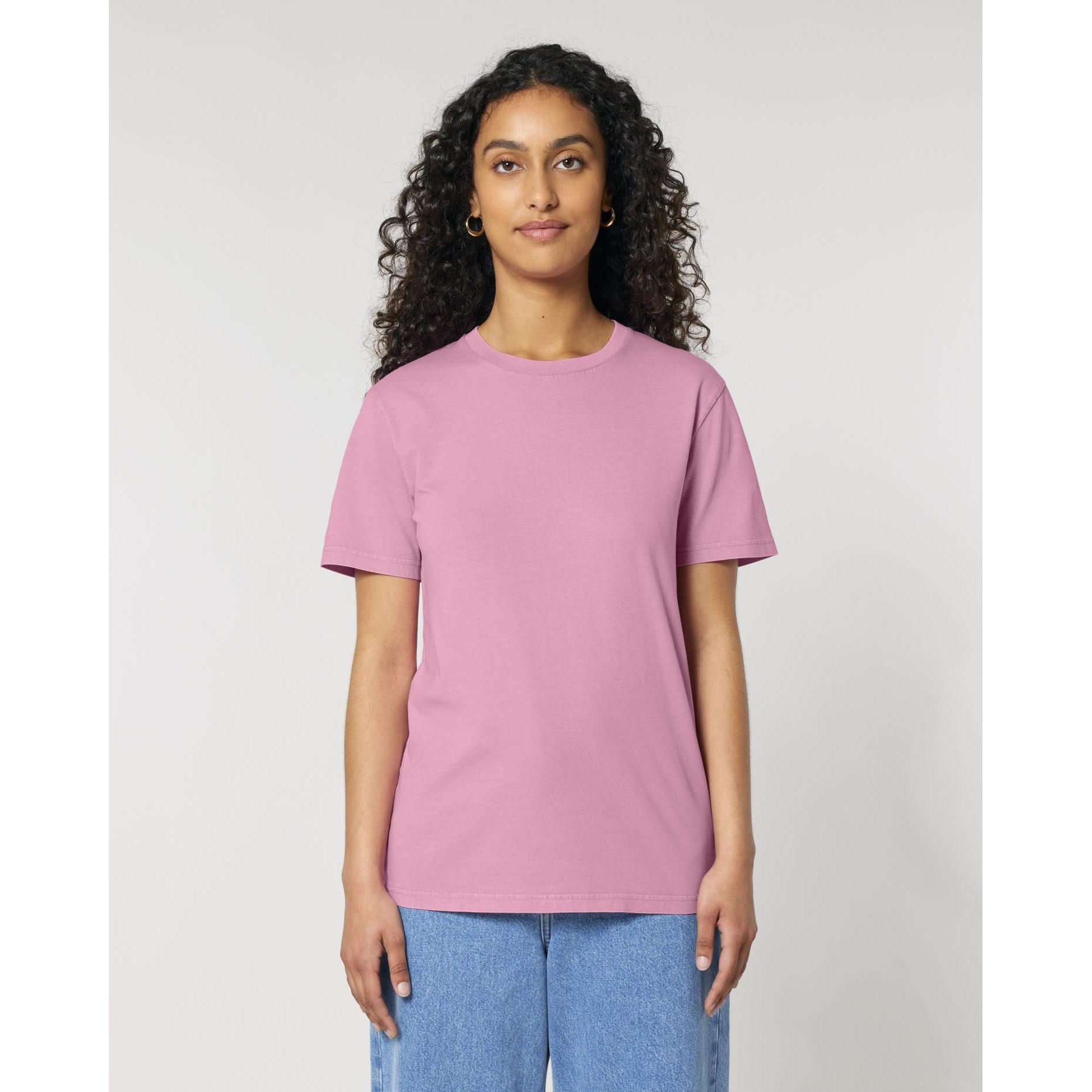 Tricou unisex Crafter Vintage G. Dyed Bubble Pink 2XS