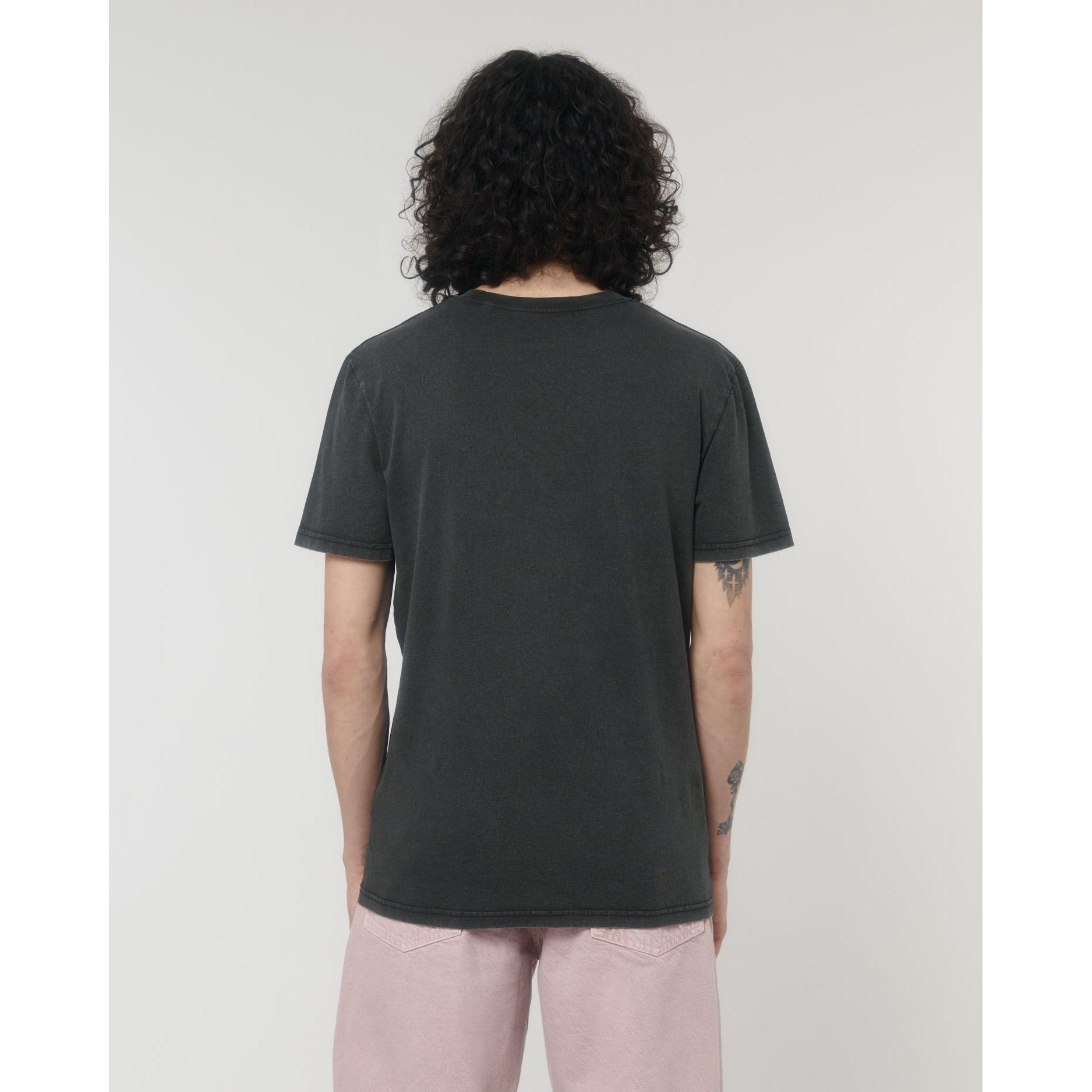 Tricou unisex Crafter Vintage G. Dyed Black Rock S