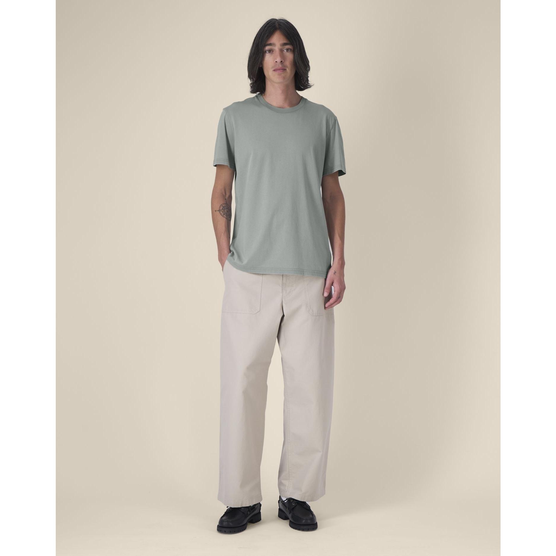 Tricou unisex Crafter Vintage G. Dyed Misty Grey XS