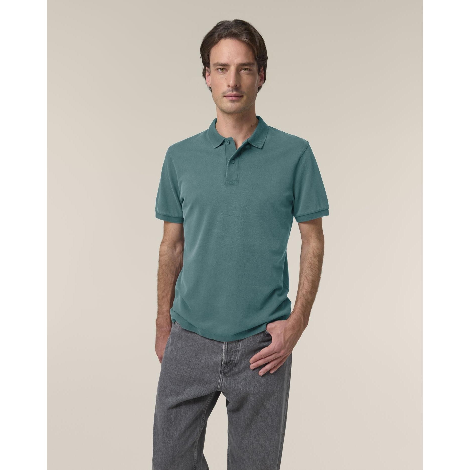 Tricou polo unisex Coaster Vintage G. Dyed Hydro L