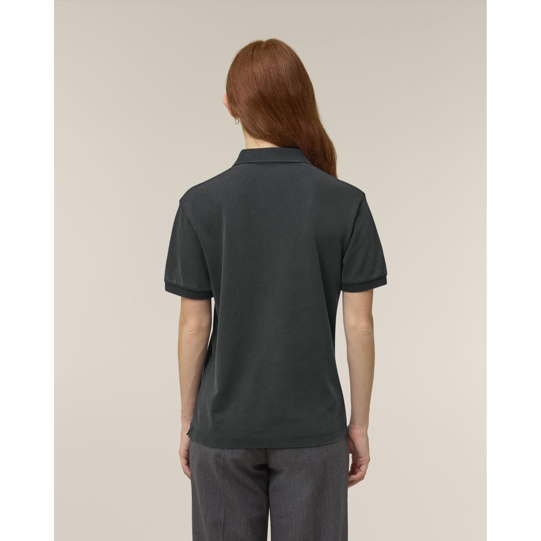 Tricou polo unisex Coaster Vintage G. Dyed Black Rock XL