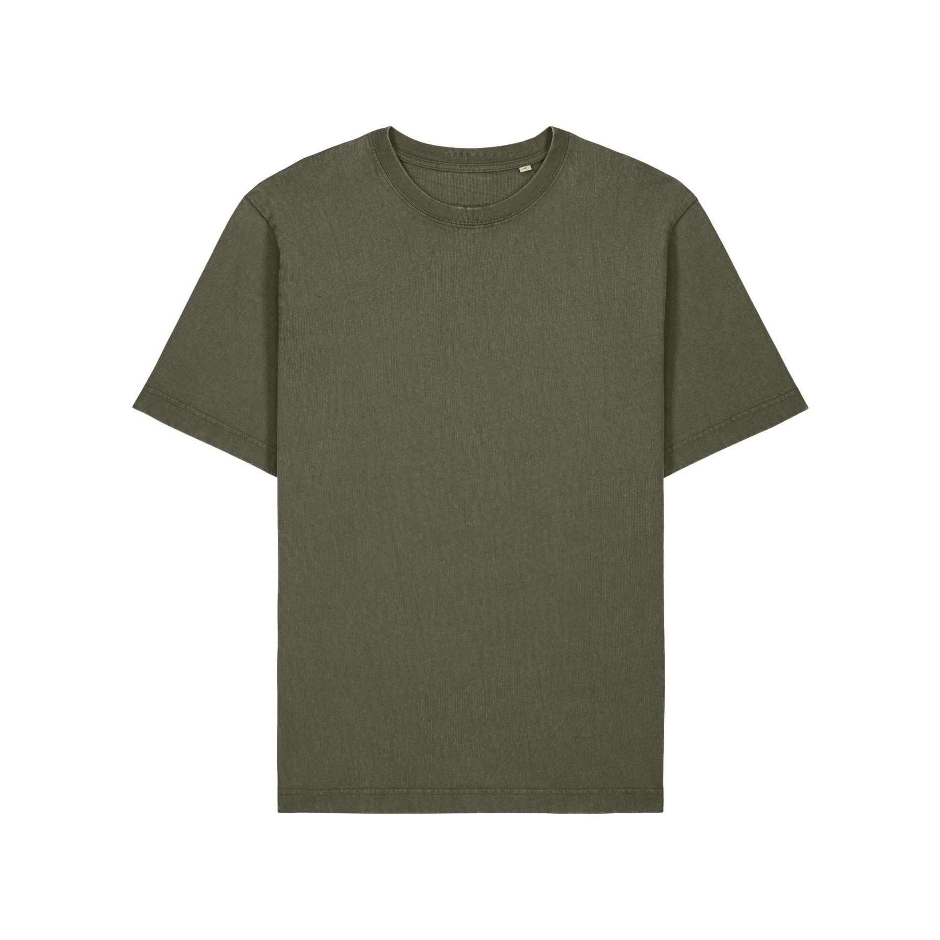 Tricou unisex Freestyler Vintage G. Dyed Khaki L