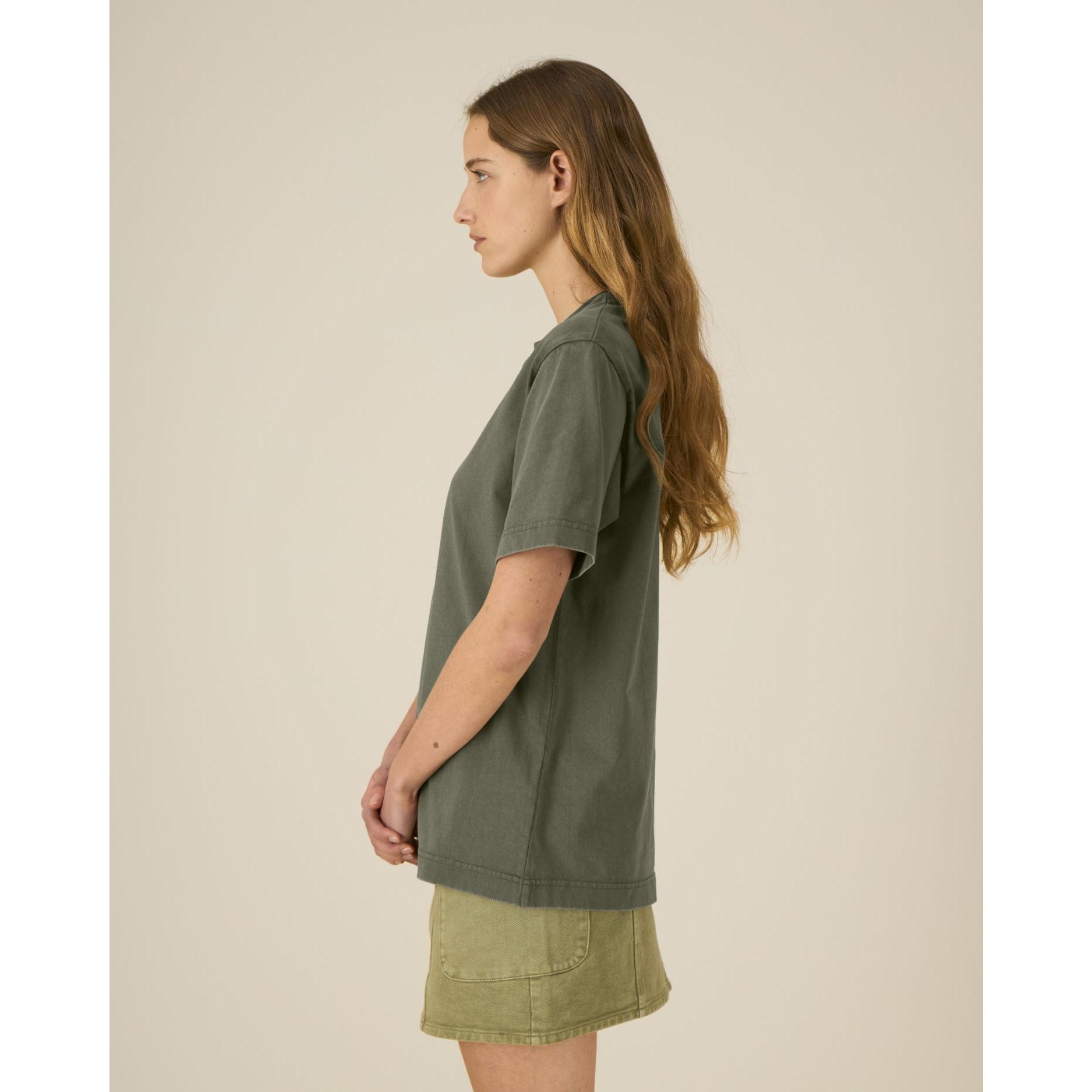 Tricou unisex Freestyler Vintage G. Dyed Khaki 2XS