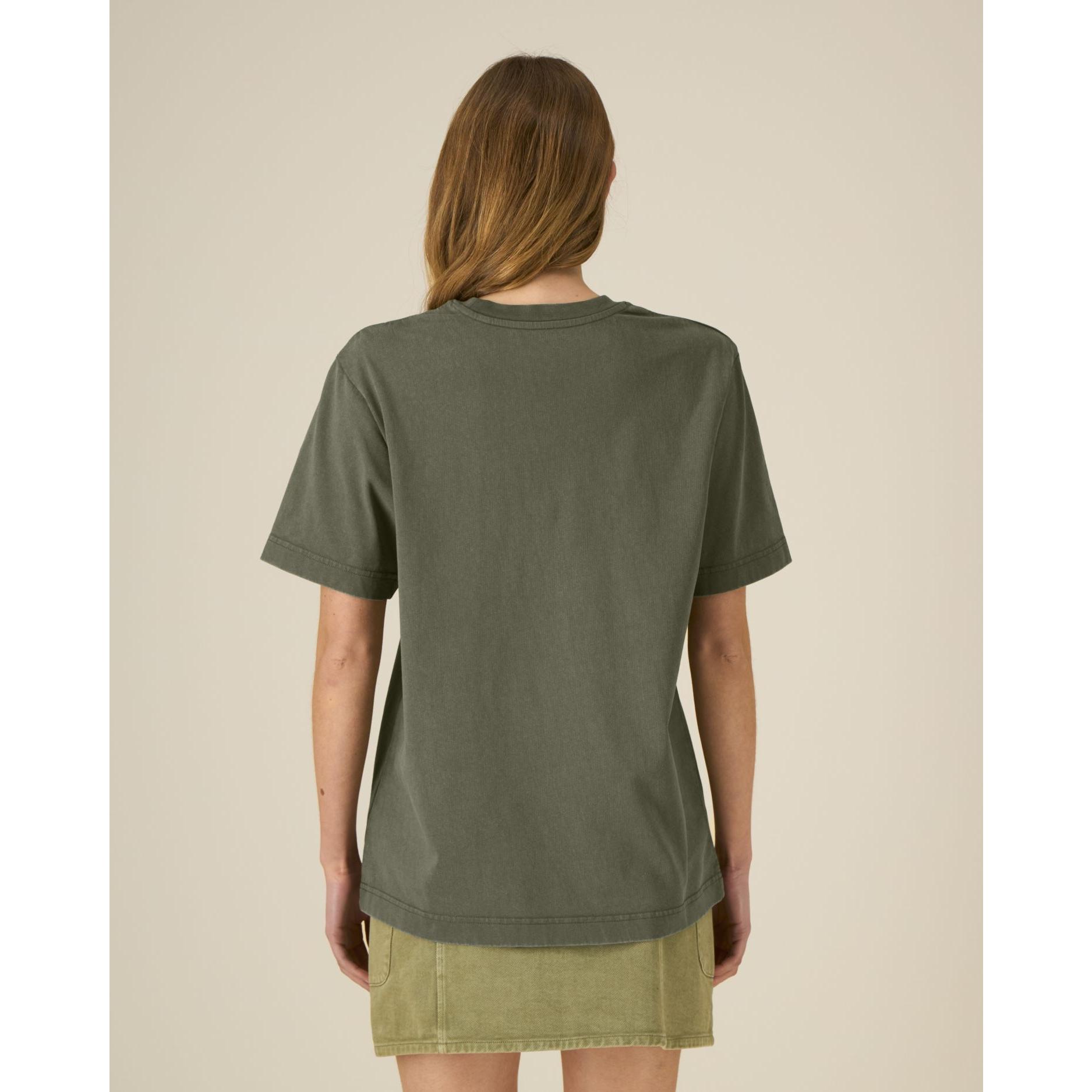 Tricou unisex Freestyler Vintage G. Dyed Khaki 2XS