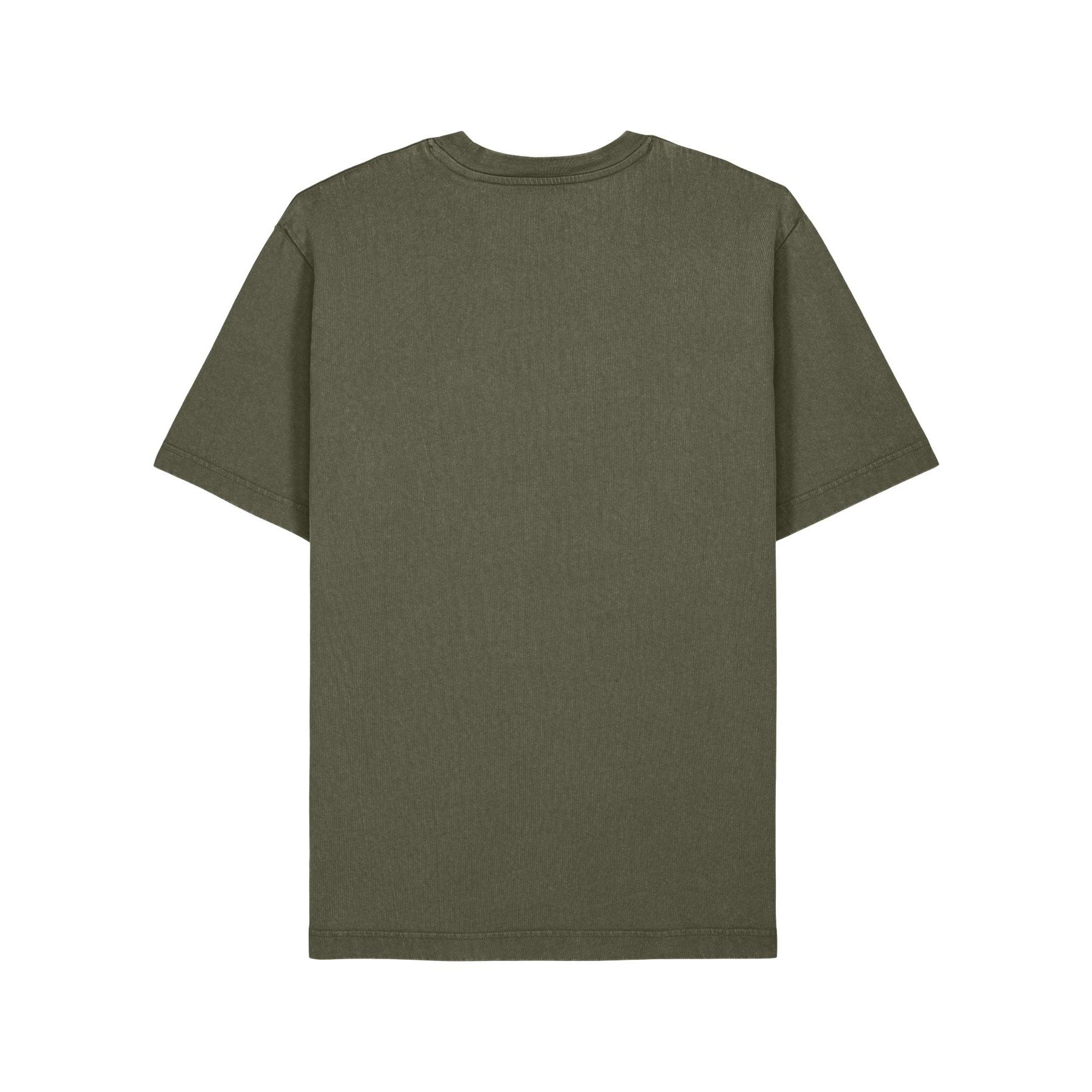 Tricou unisex Freestyler Vintage G. Dyed Khaki 2XS