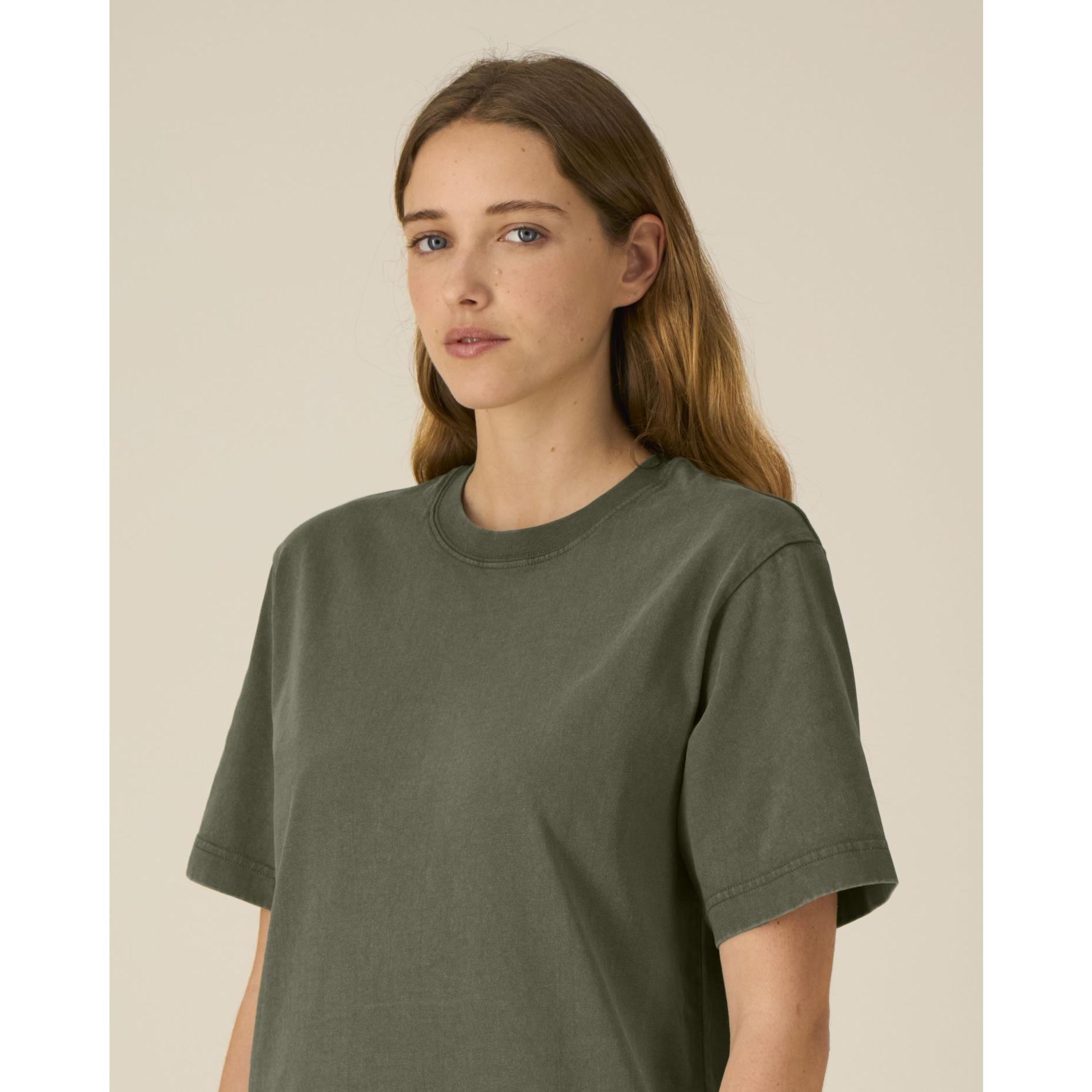 Tricou unisex Freestyler Vintage G. Dyed Khaki 2XS