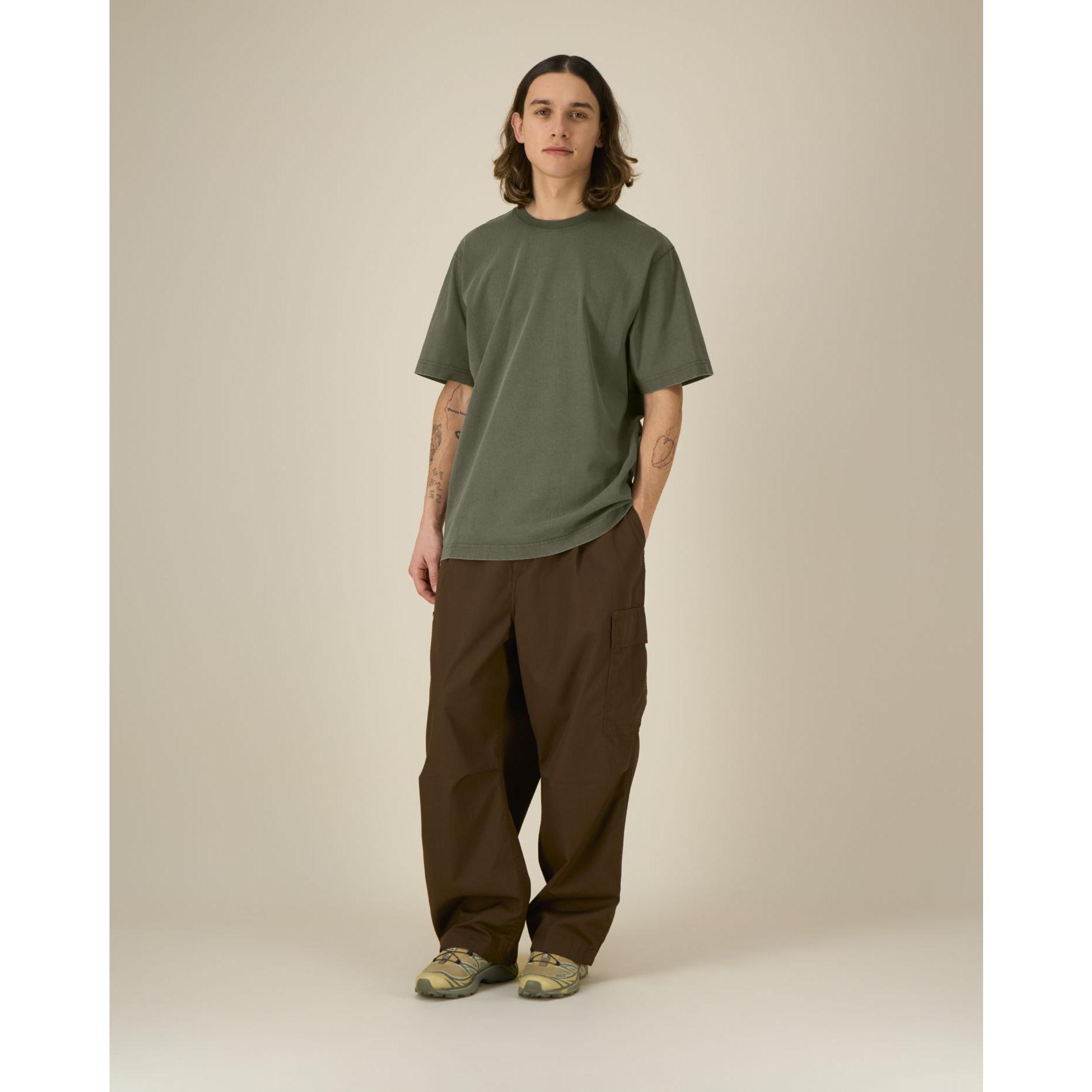 Tricou unisex Freestyler Vintage G. Dyed Khaki 2XS