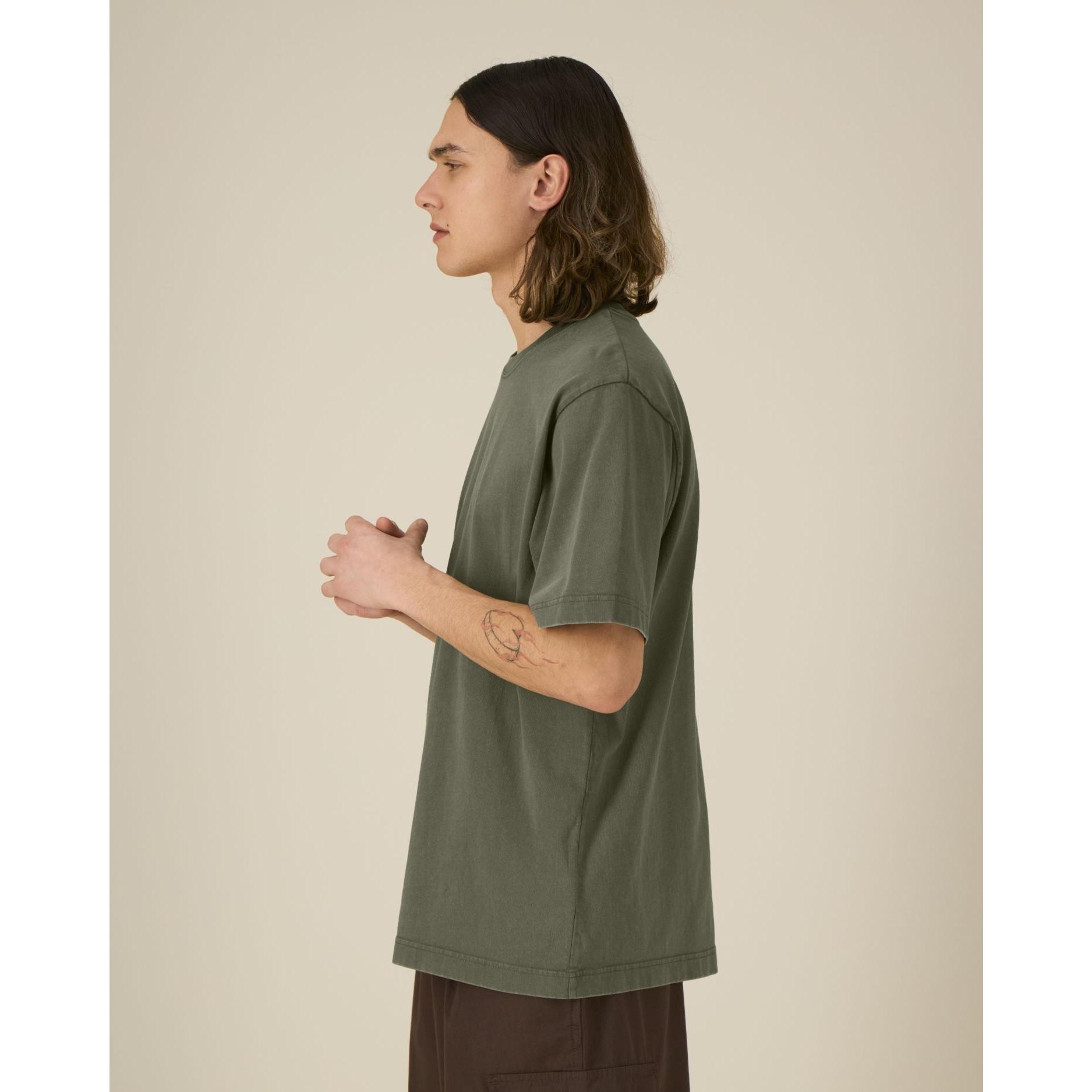 Tricou unisex Freestyler Vintage G. Dyed Khaki 2XS