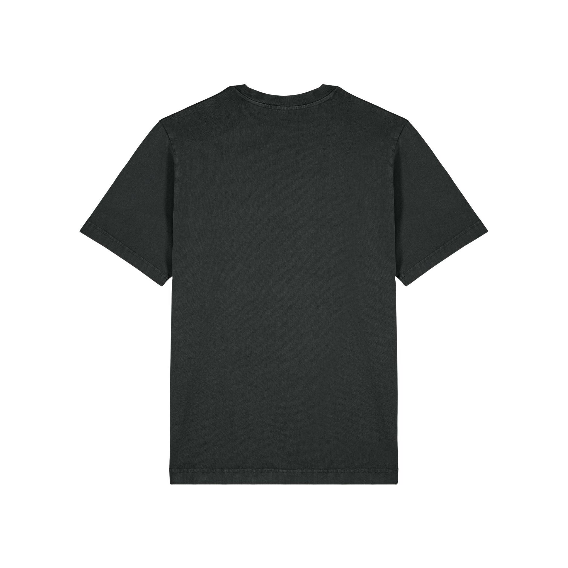 Tricou unisex Freestyler Vintage G. Dyed Black Rock S