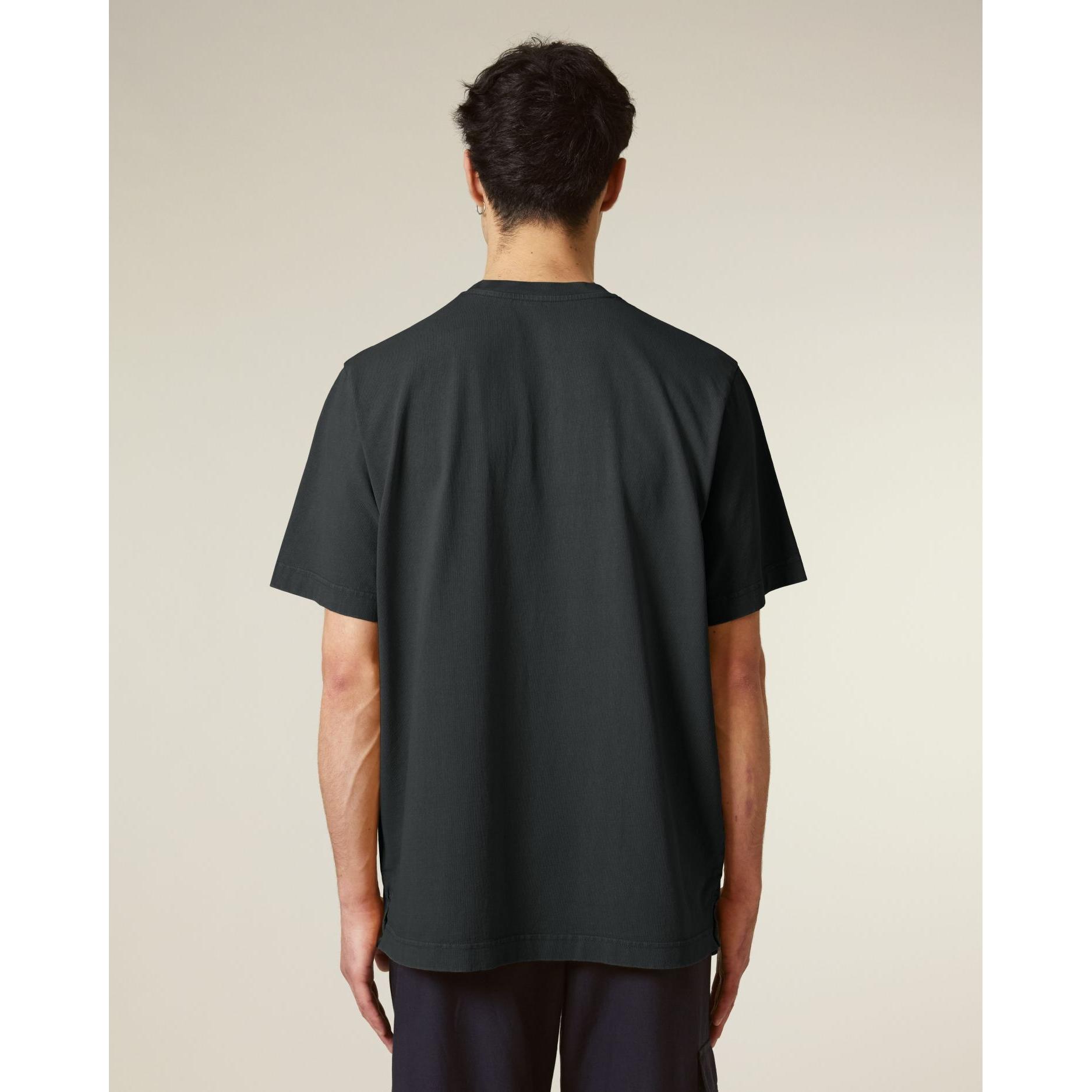 Tricou unisex Freestyler Vintage G. Dyed Black Rock S