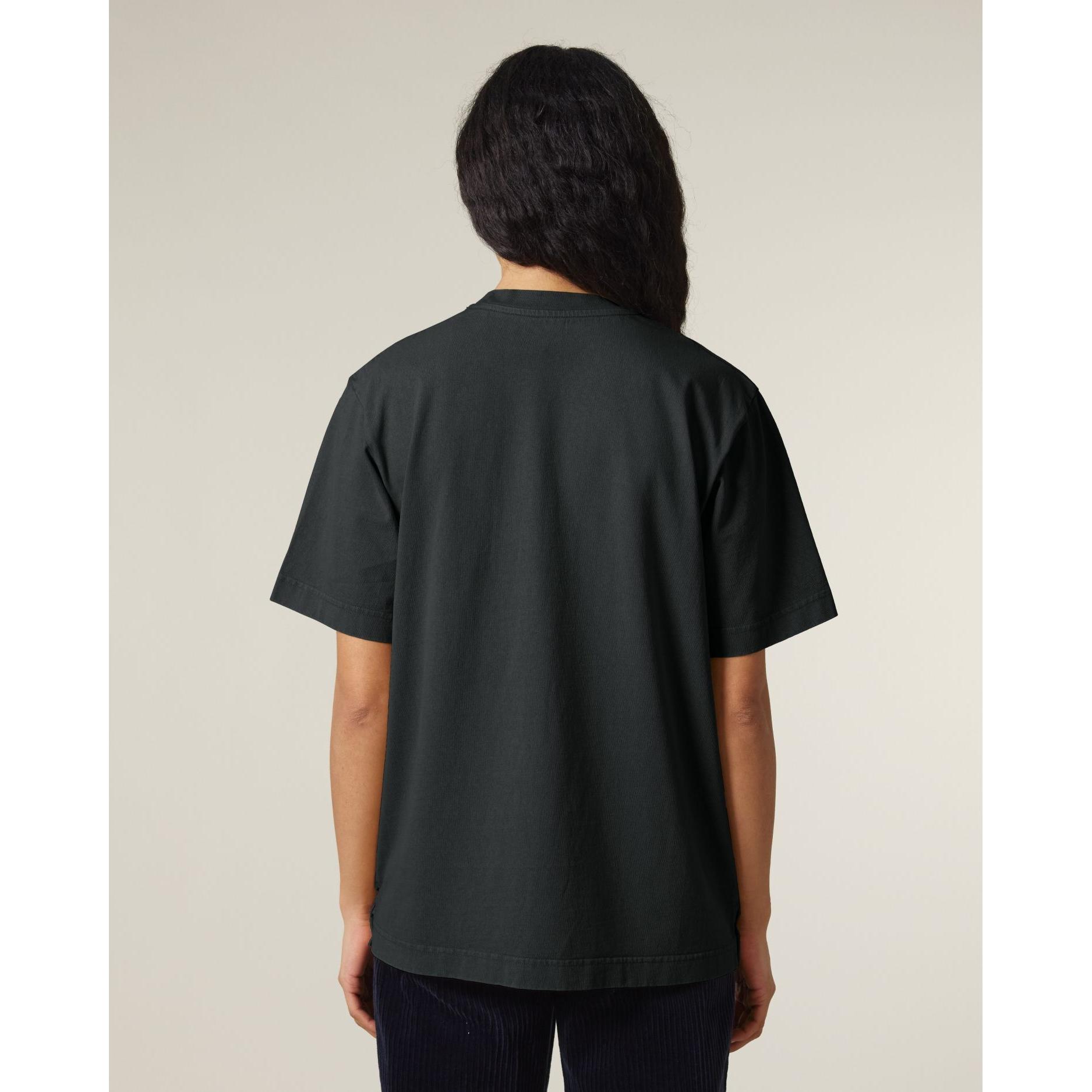 Tricou unisex Freestyler Vintage G. Dyed Black Rock S