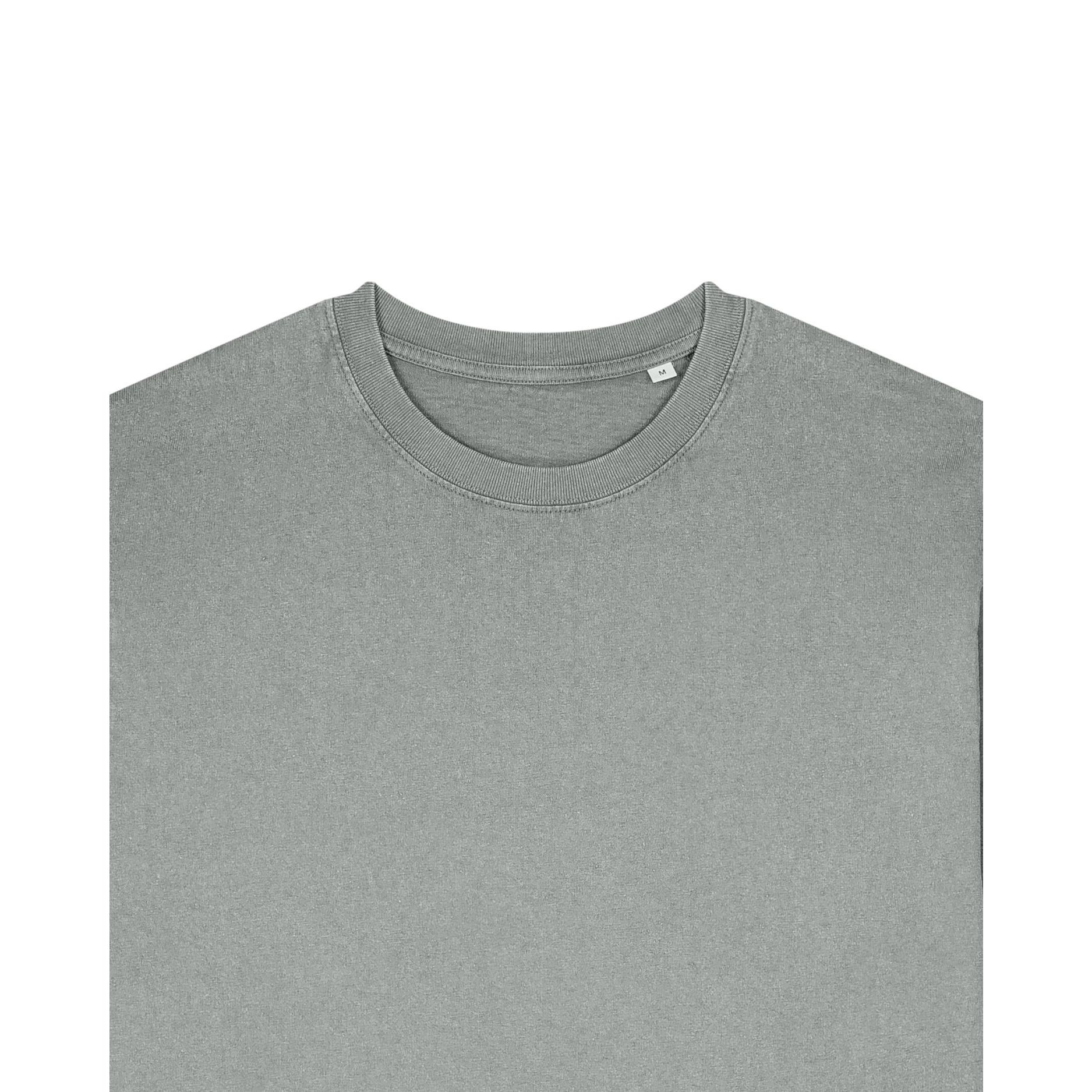 Tricou unisex Freestyler Vintage G. Dyed Misty Grey L