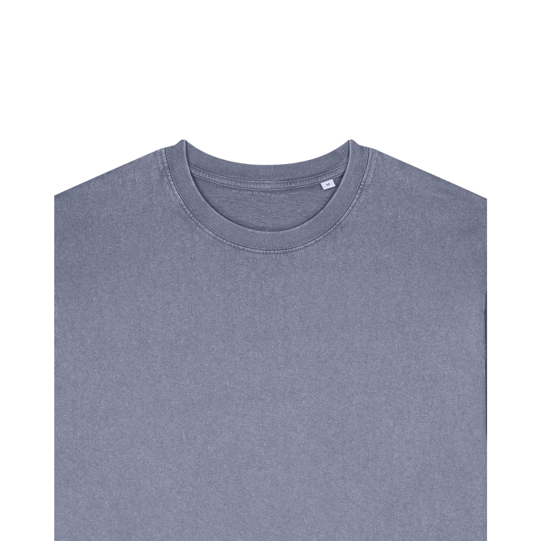 Tricou unisex Freestyler Vintage G. Dyed Blue Grey L
