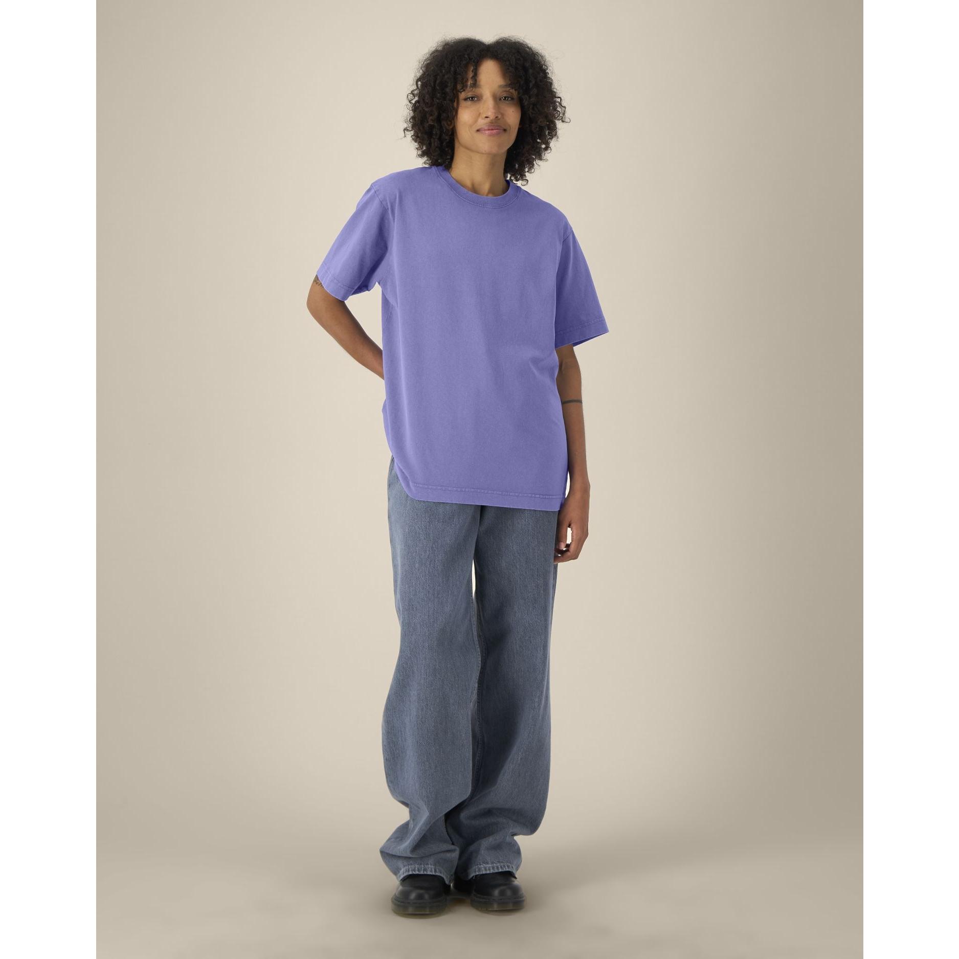 Tricou unisex Freestyler Vintage G. Dyed Purple Love L