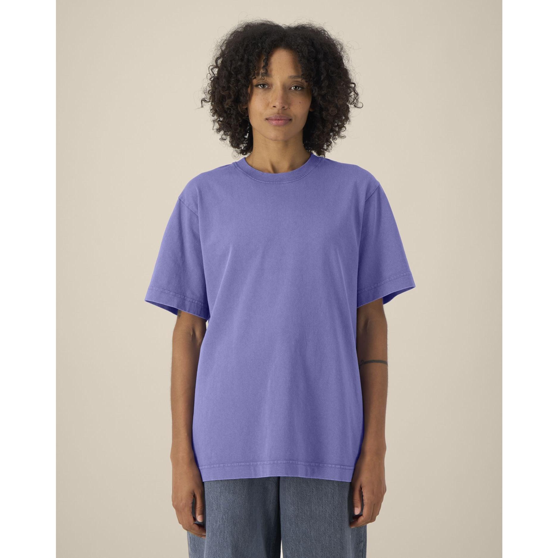 Tricou unisex Freestyler Vintage G. Dyed Purple Love L